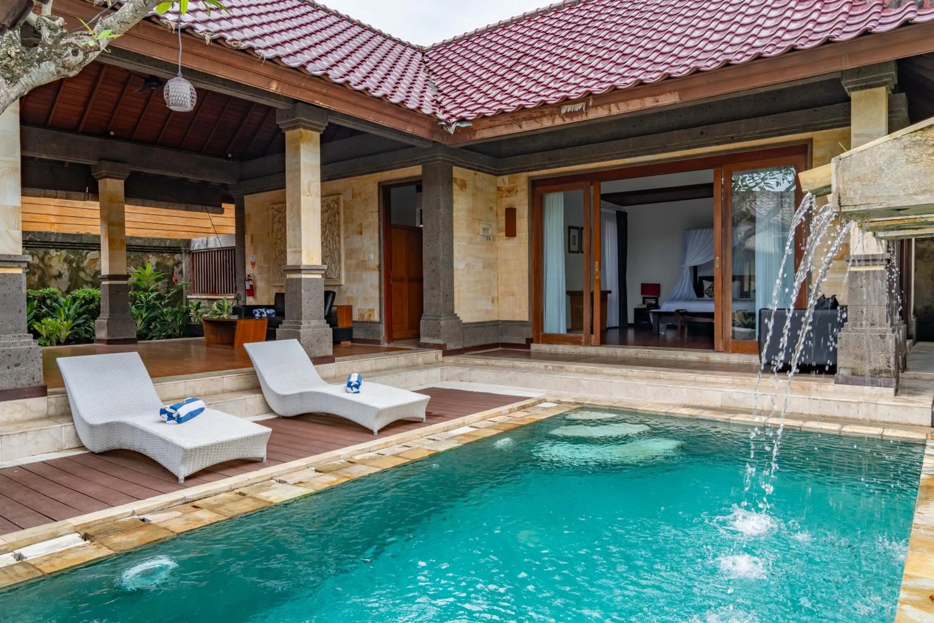 Pool view in Bali Prime Villas Seminyak by Kanaya Hospitality