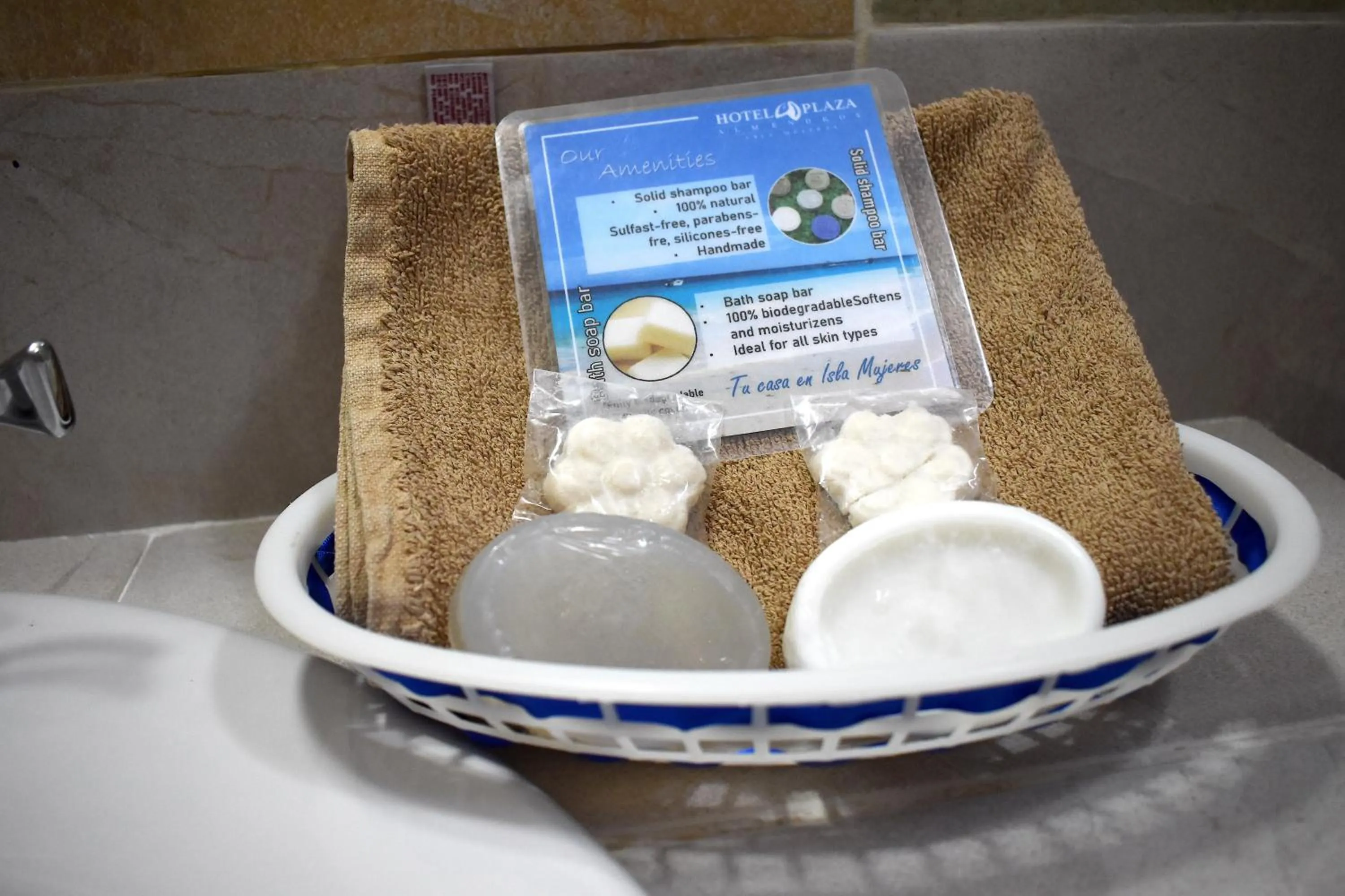 Bathroom in Plaza Almendros Hotel Isla Mujeres