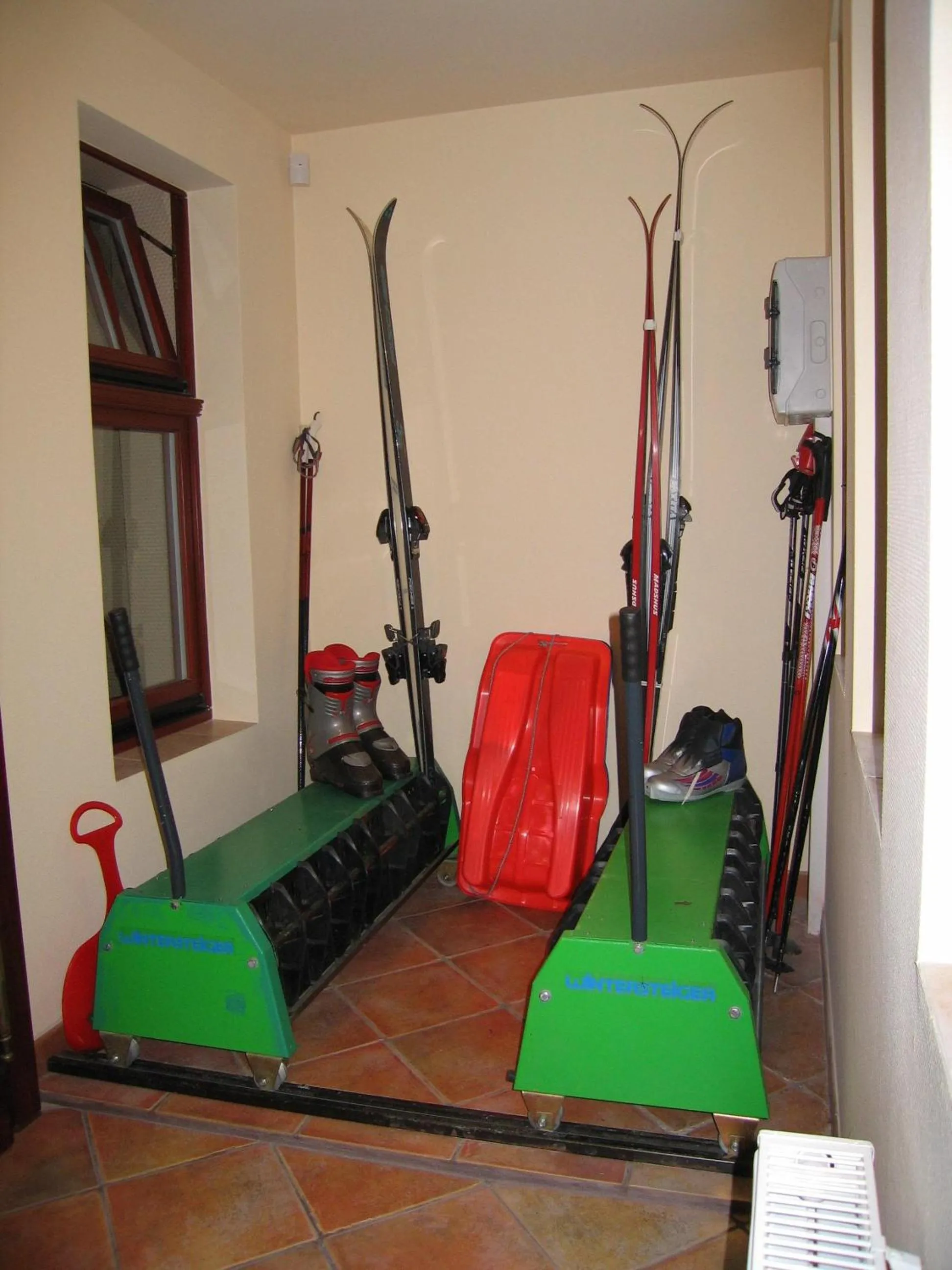 Skiing in Hotel Magnes