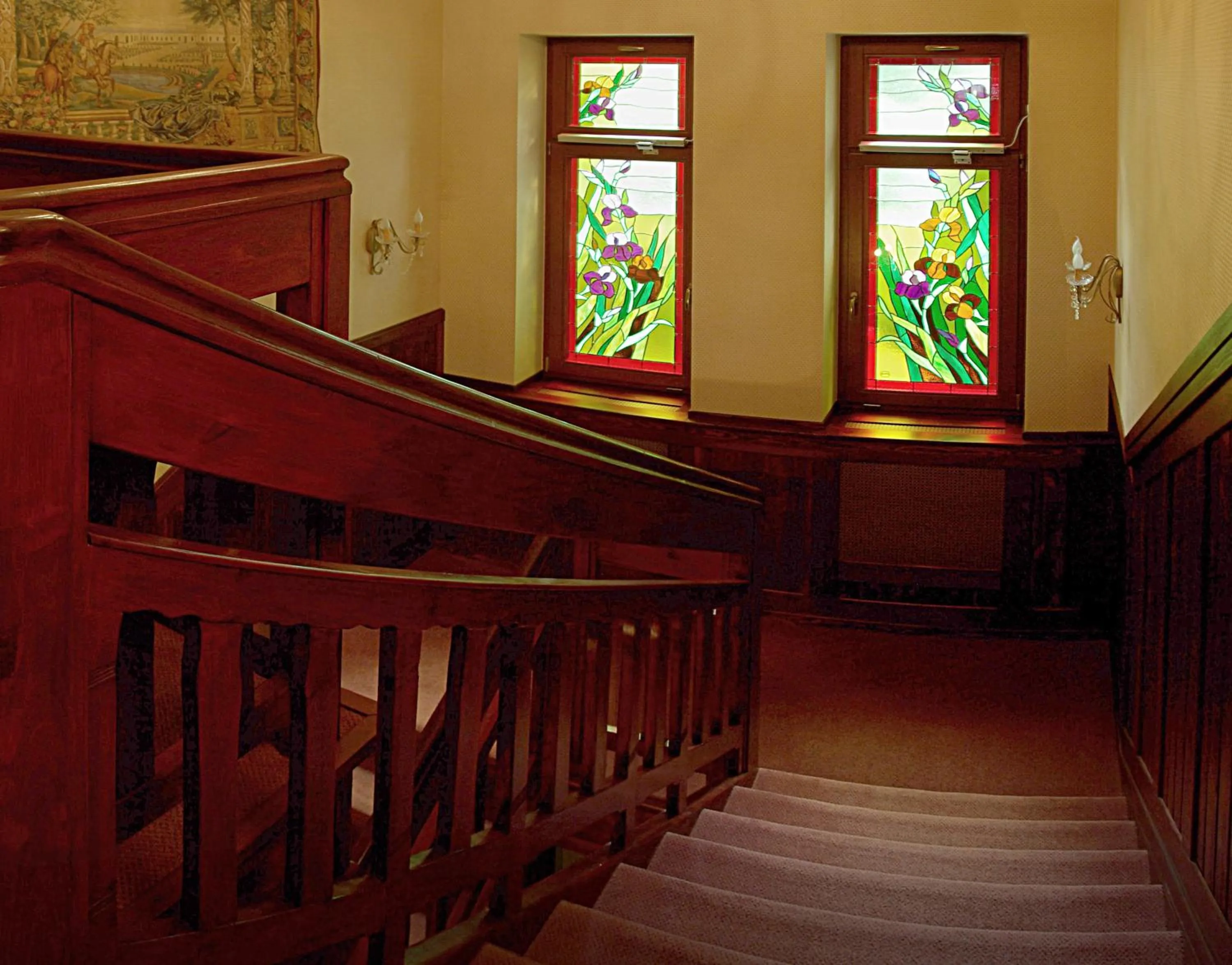 Decorative detail in Hotel Magnes