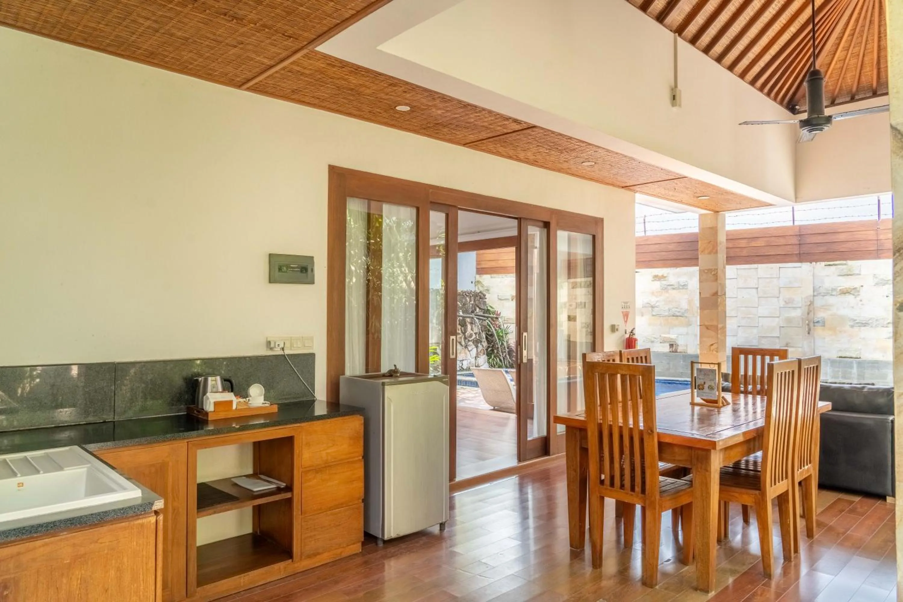 Kitchen or kitchenette in Bali Nyuh Gading Villas