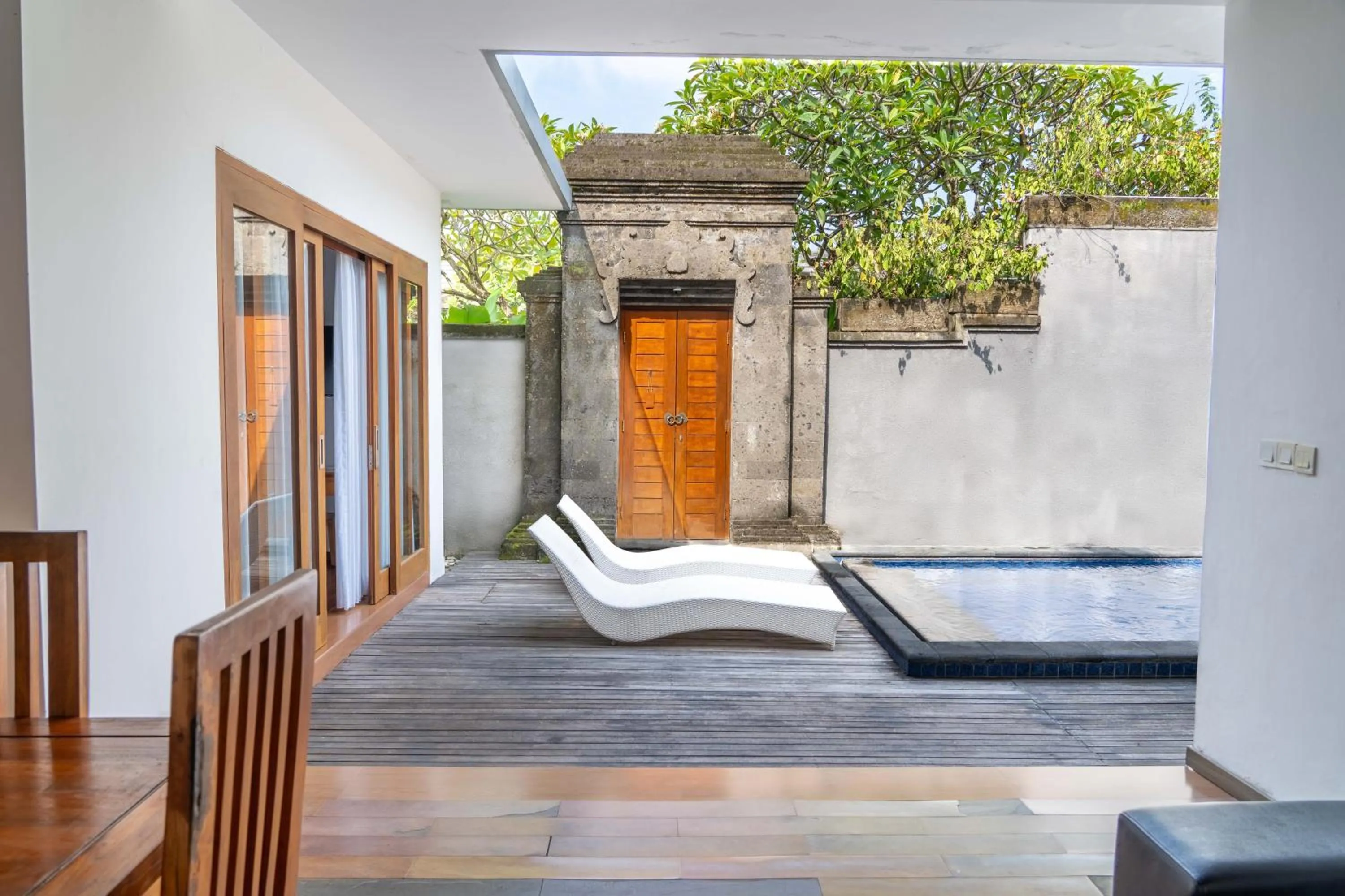 Balcony/Terrace in Bali Nyuh Gading Villas