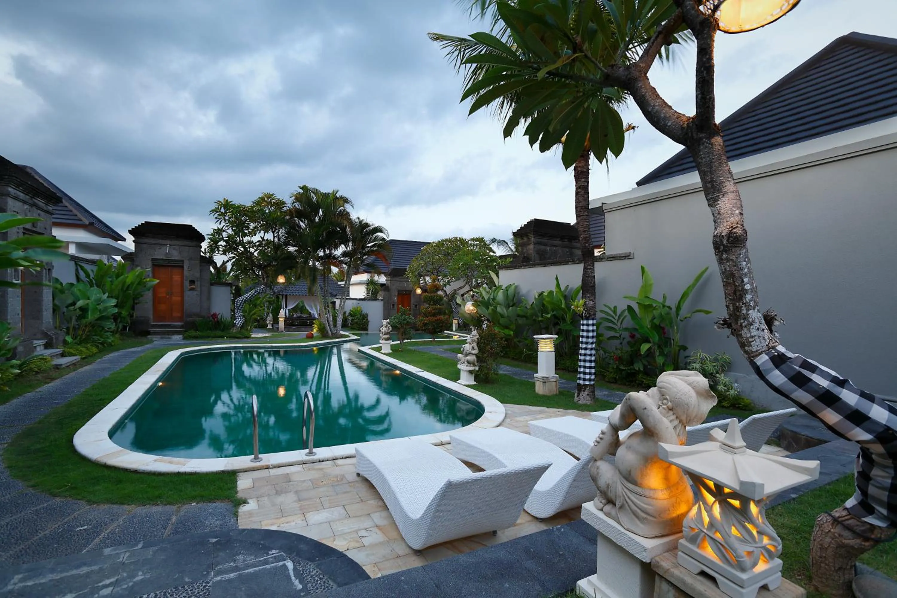 Pool view in Bali Nyuh Gading Villas