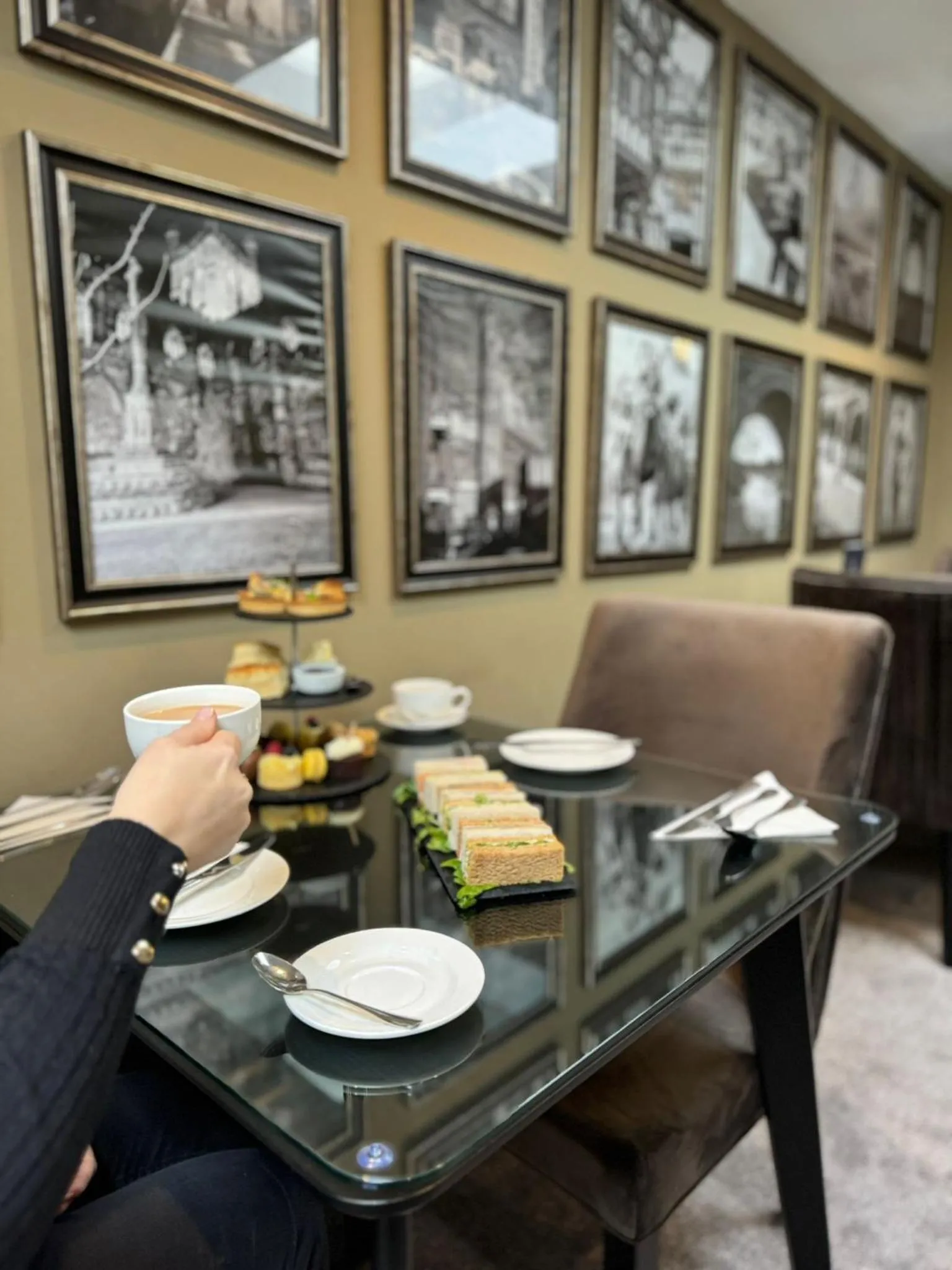Dining area in Stone Villa Chester