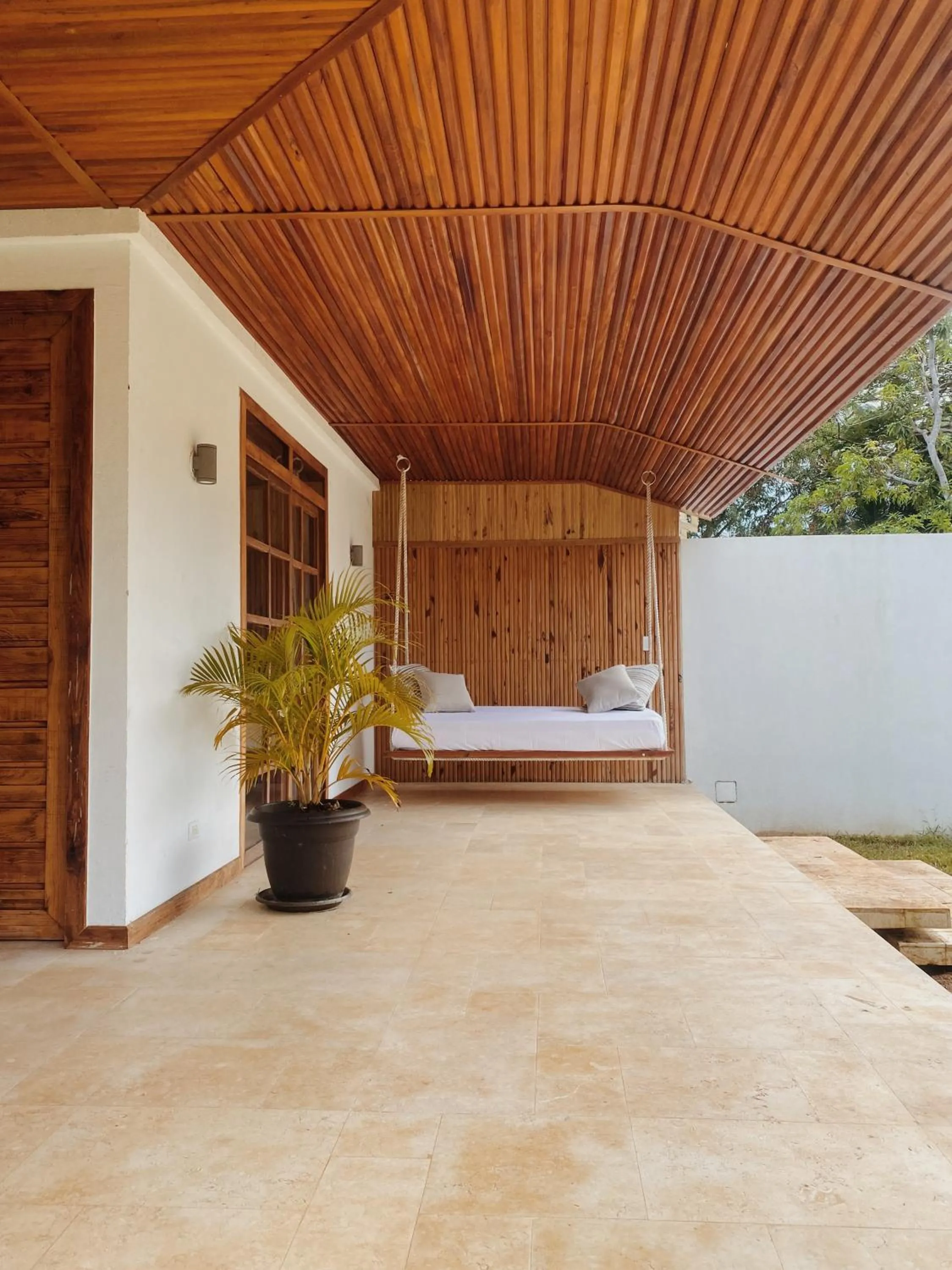 Patio, Bed in Miraflores Boutique Hotel Adults Only