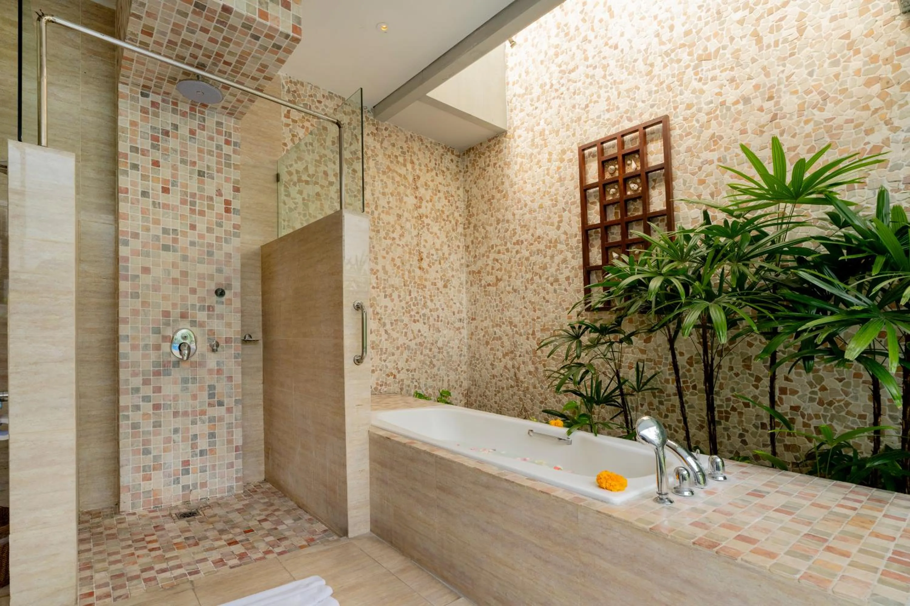 Shower in Desamuda Village by Pertama Management