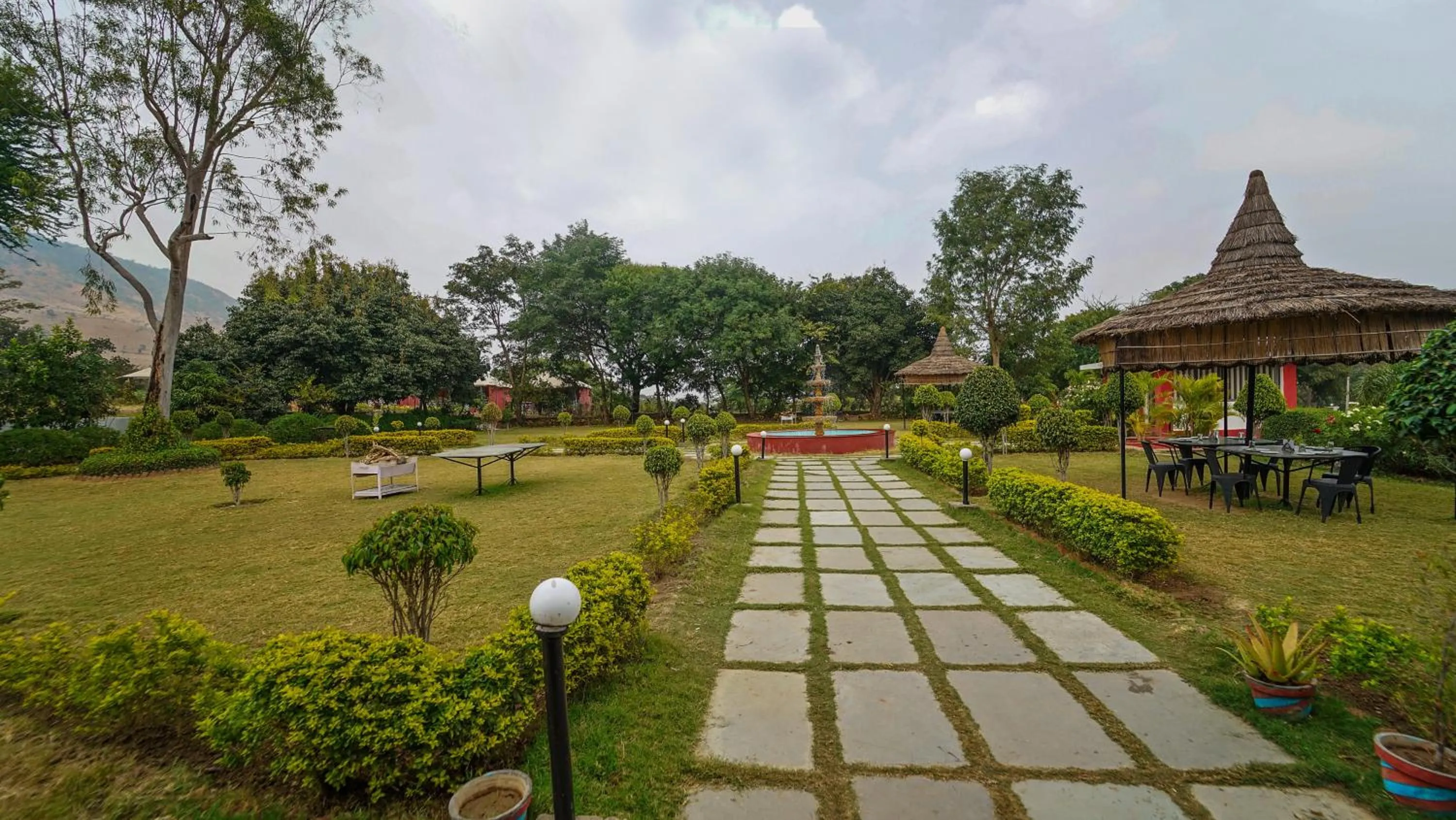 Natural landscape in The Lal Bagh