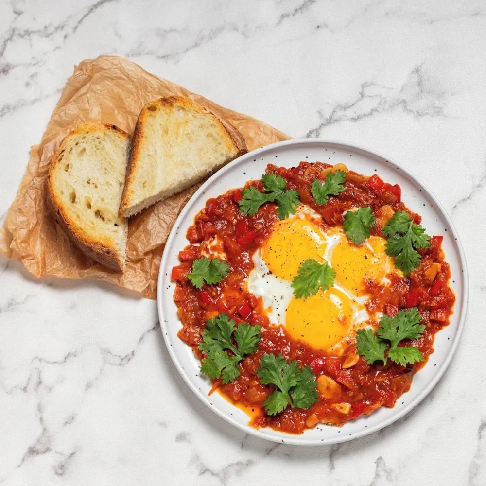 Breakfast in The Beverly Hills Bali Villas Jimbaran