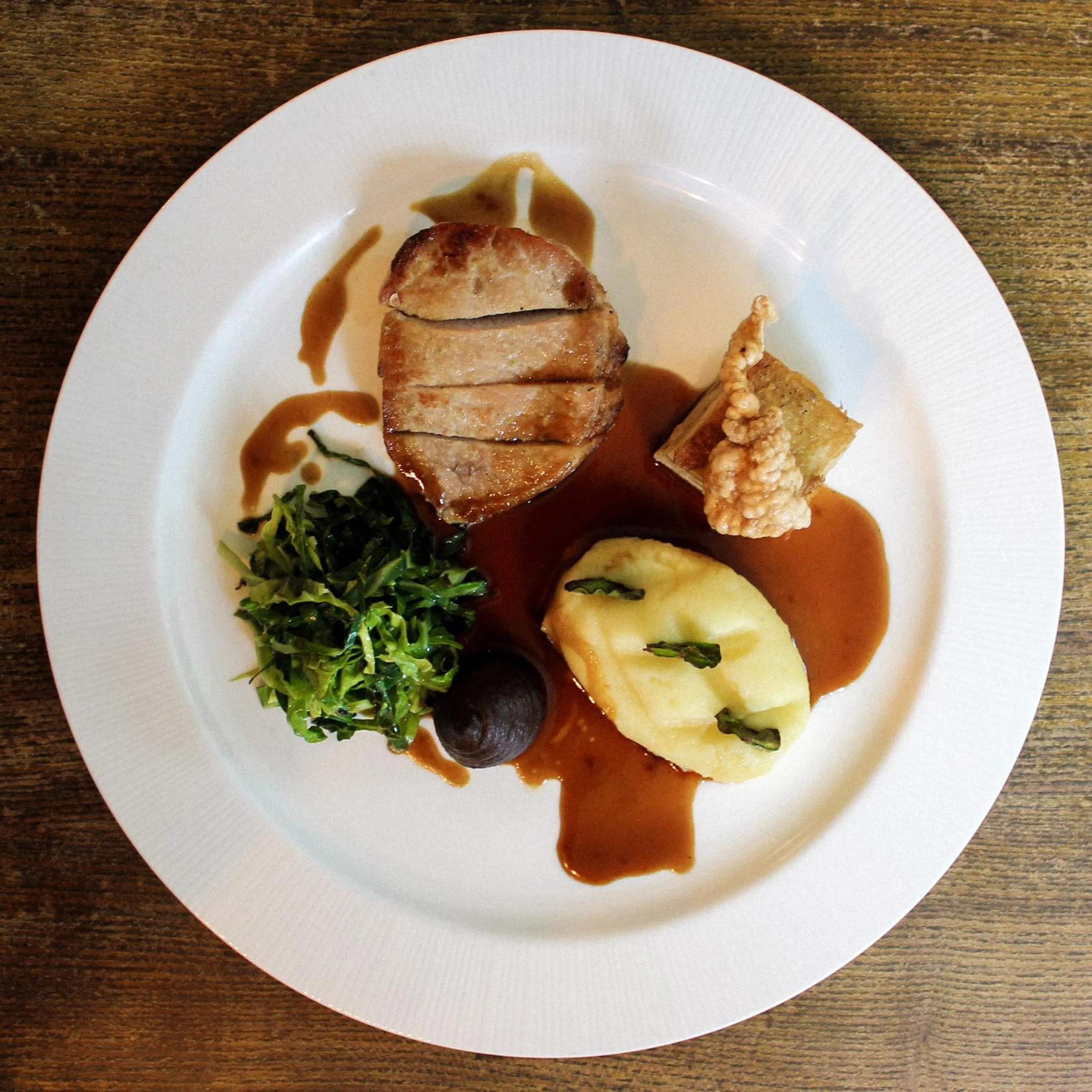 Food and drinks in Fox And Hounds Llancarfan