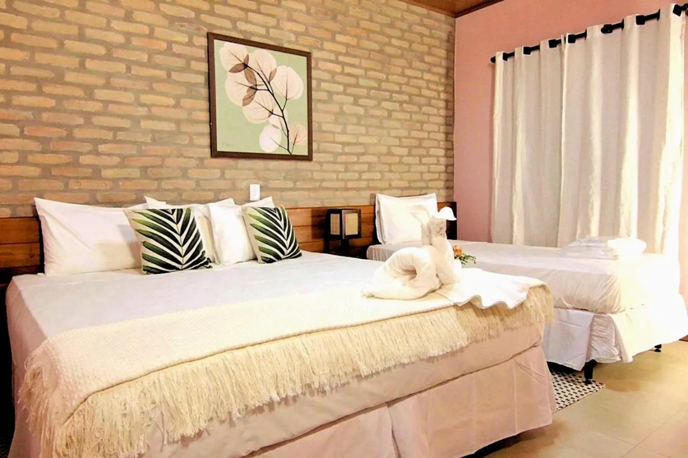 Bedroom, Bed in Encantes do Nordeste