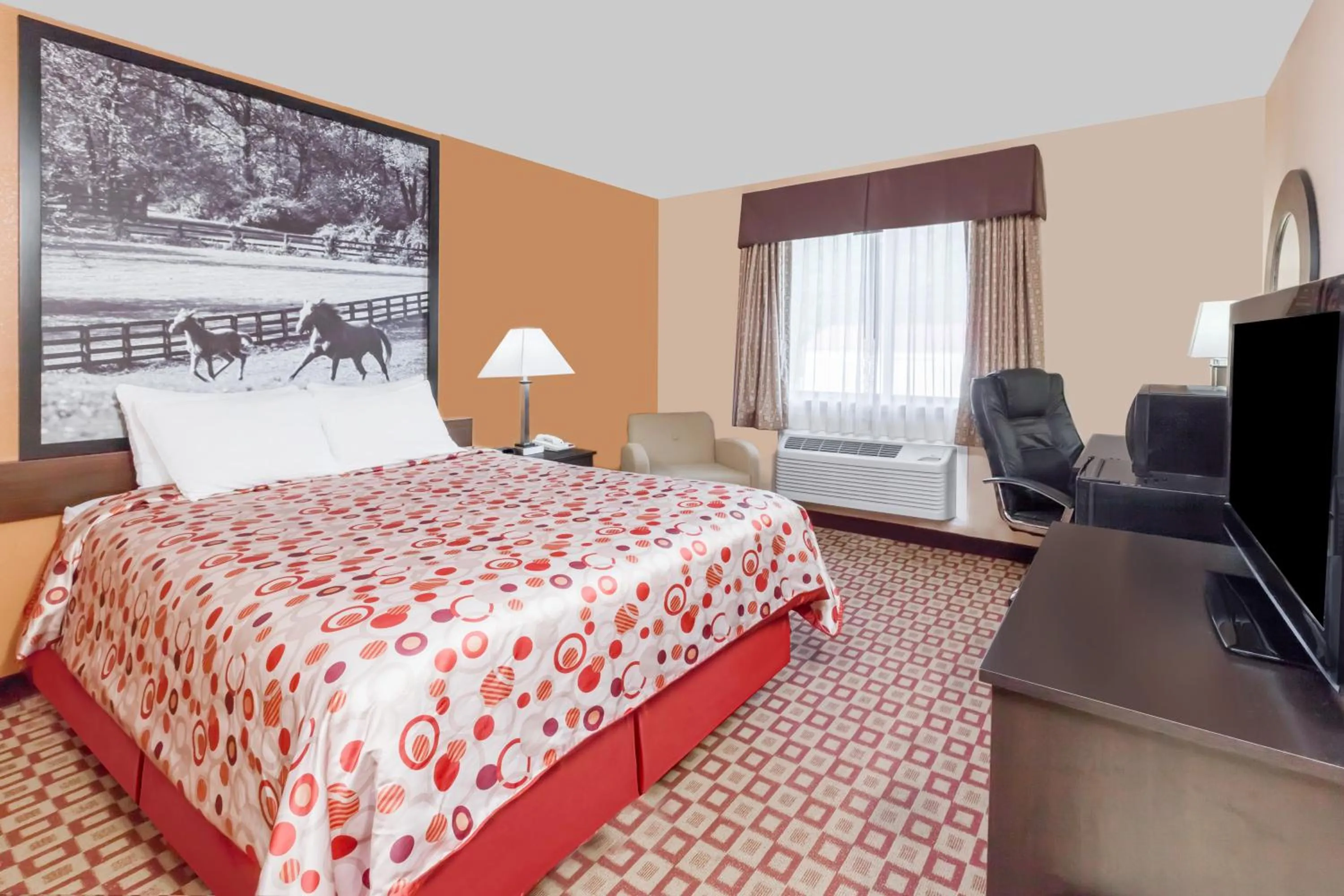 Bedroom, Bed in Super 8 South by Wyndham