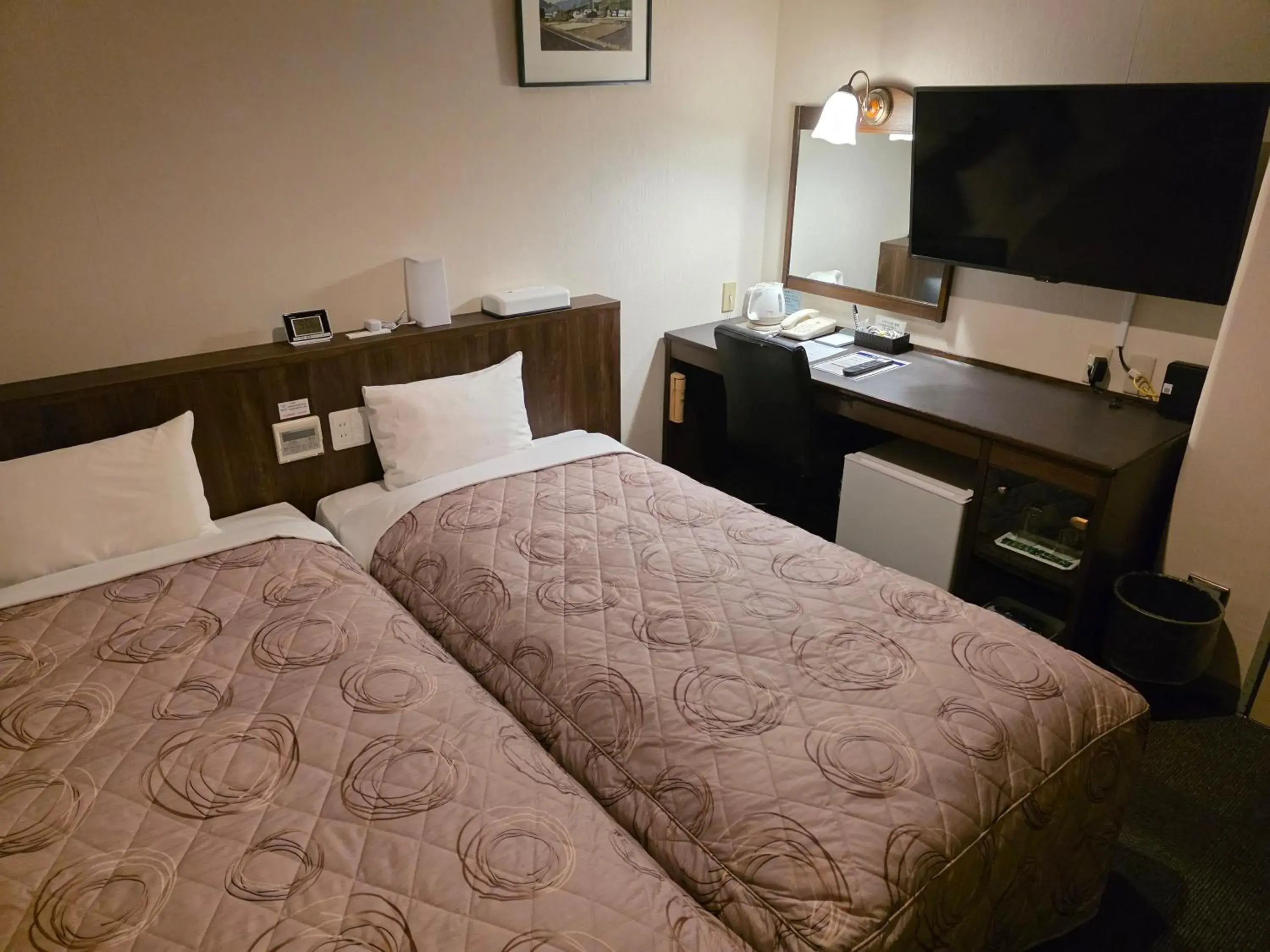 Economy Twin Room in Nobeoka Urban Hotel Economy Twin Room in Nobeoka Urban Hotel