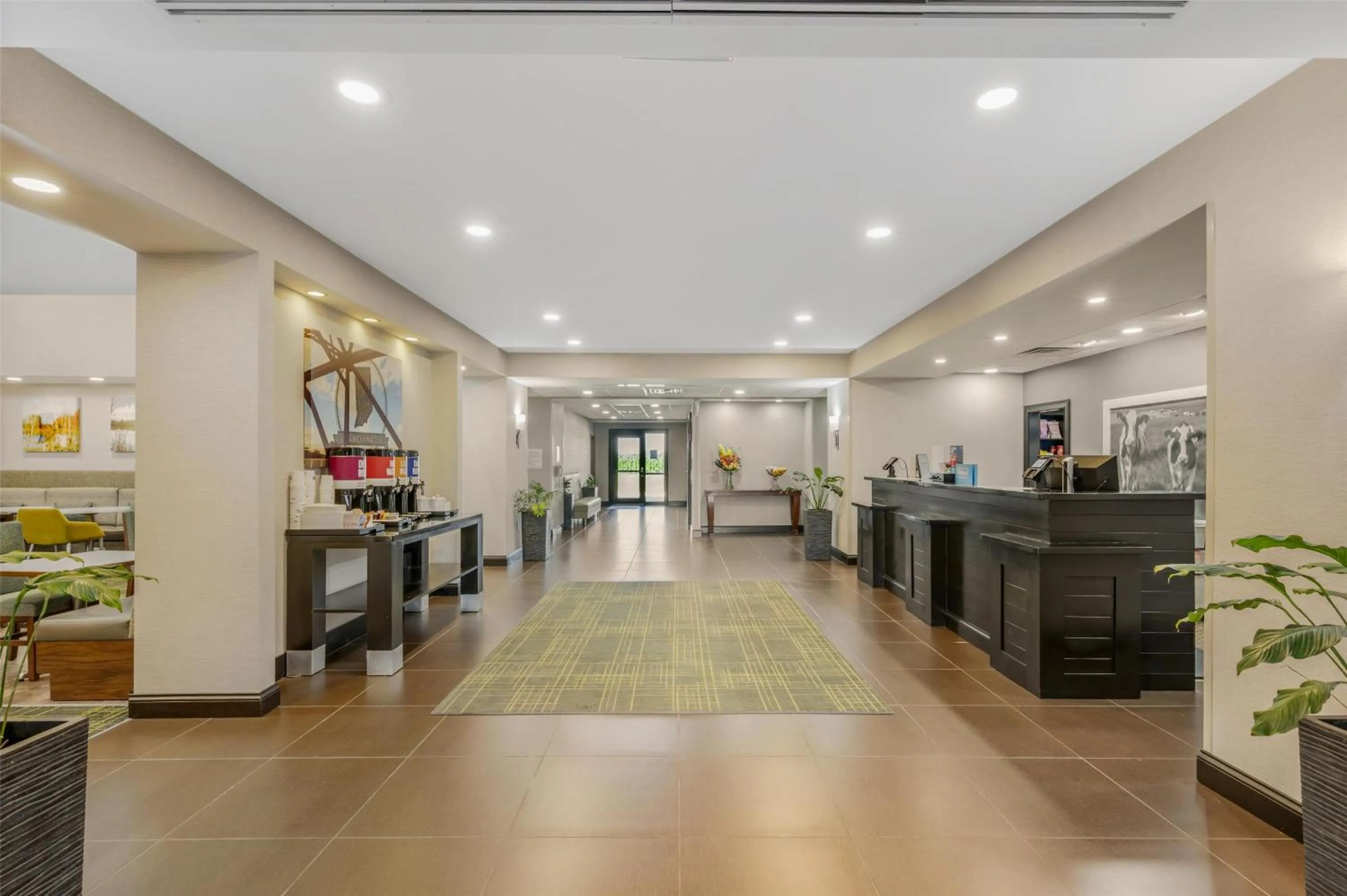 Lobby or reception in Hampton Inn & Suites Crawfordsville