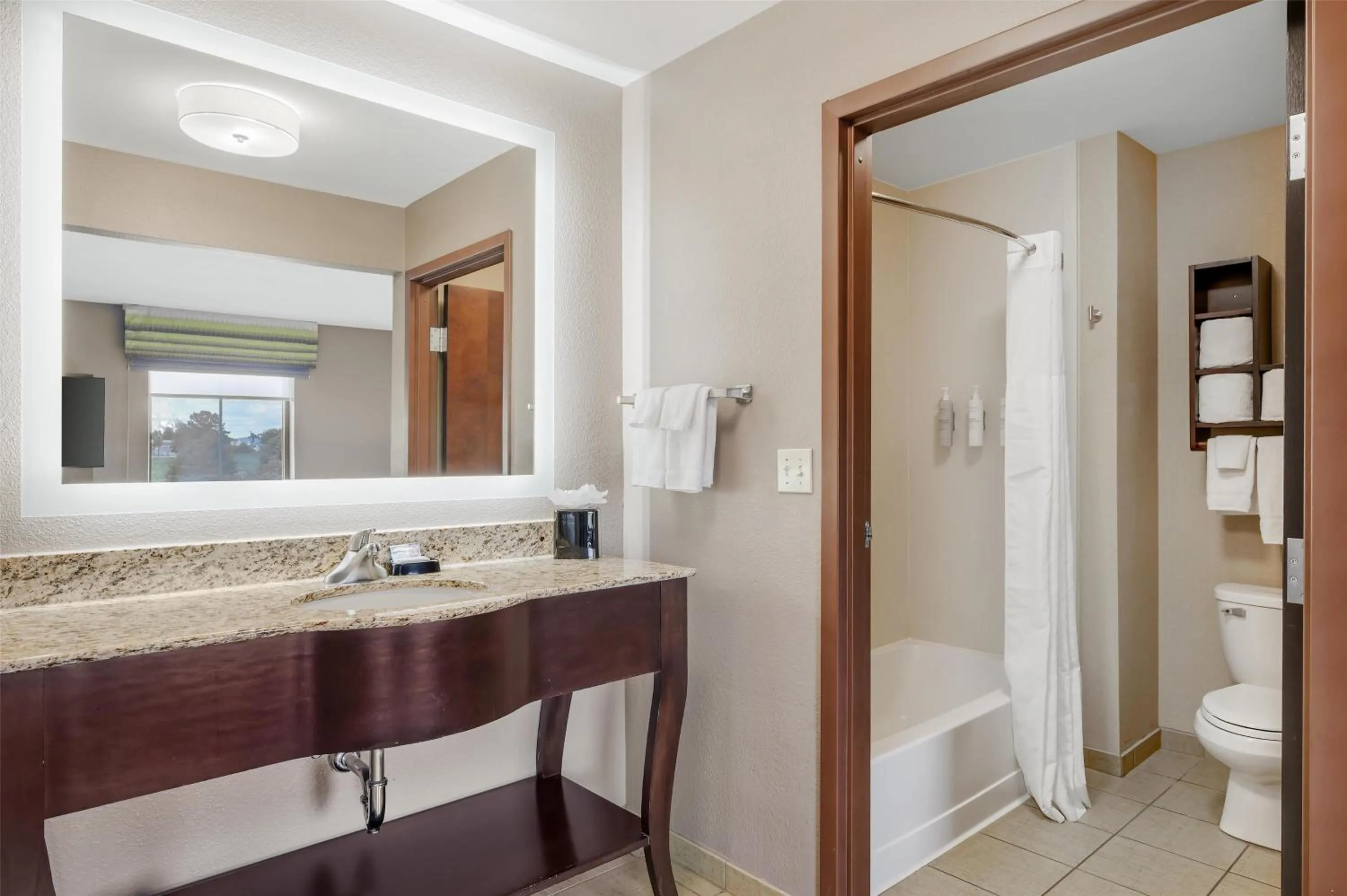 Bathroom in Hampton Inn & Suites Crawfordsville