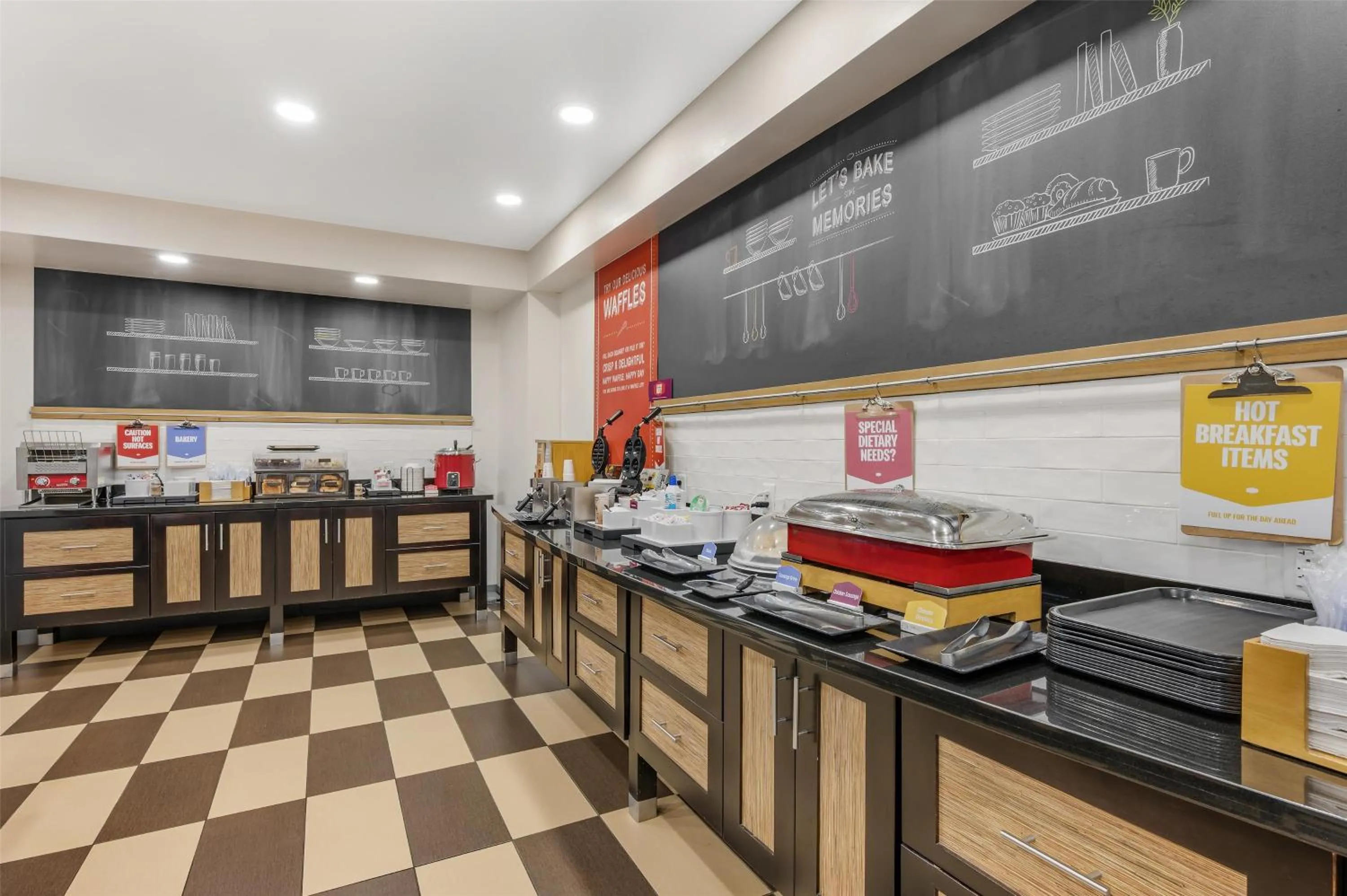 Breakfast in Hampton Inn & Suites Crawfordsville