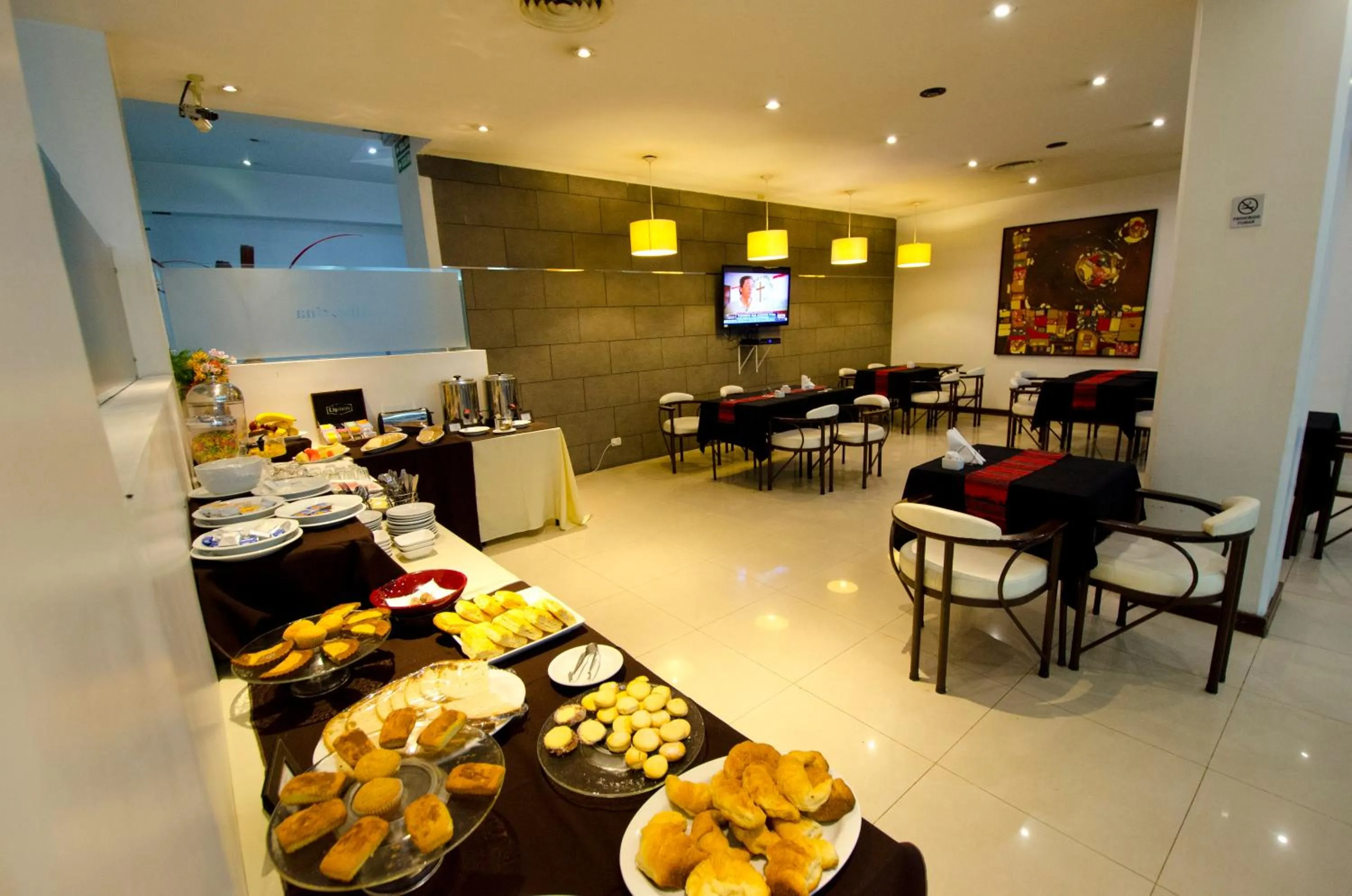 Restaurant/places to eat in Hotel Albertina Boutique