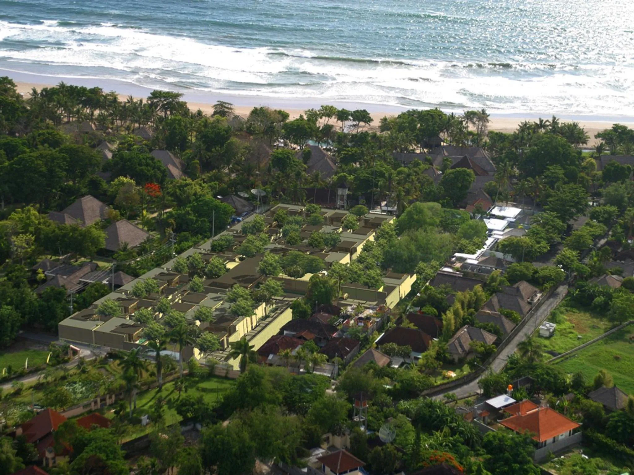 Bird's eye view in The Elysian Boutique Villa Hotel