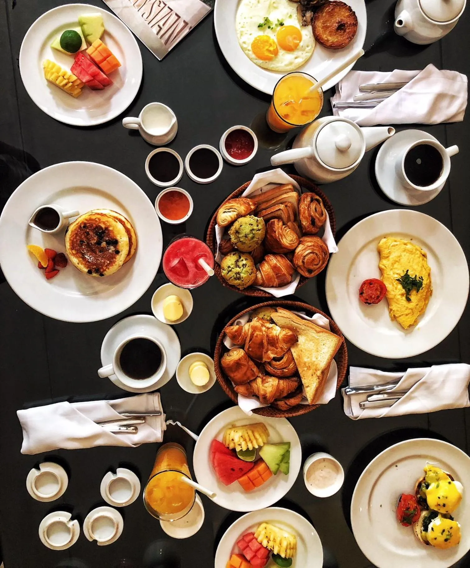 Food and drinks in The Elysian Boutique Villa Hotel