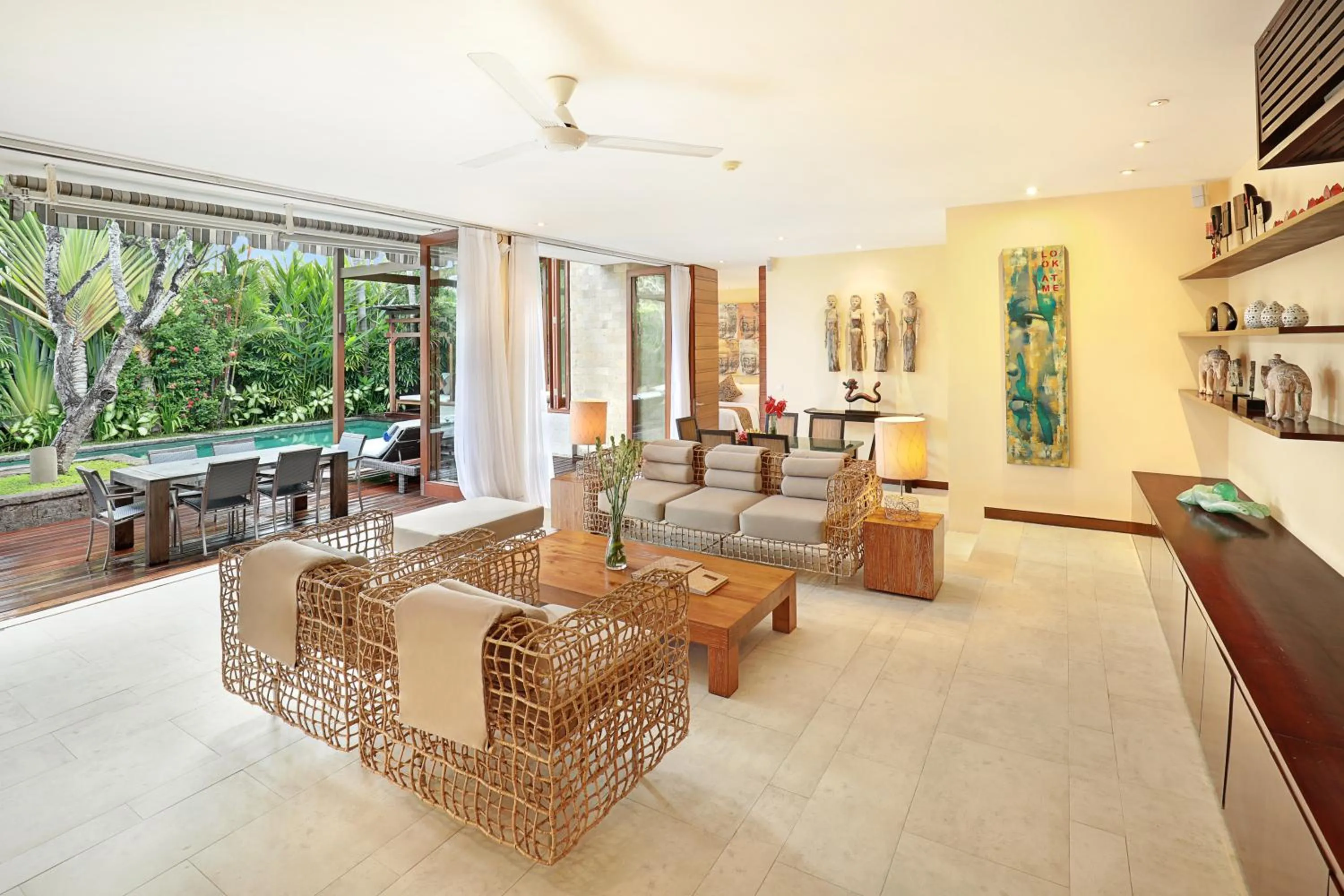 Living room in The Elysian Boutique Villa Hotel