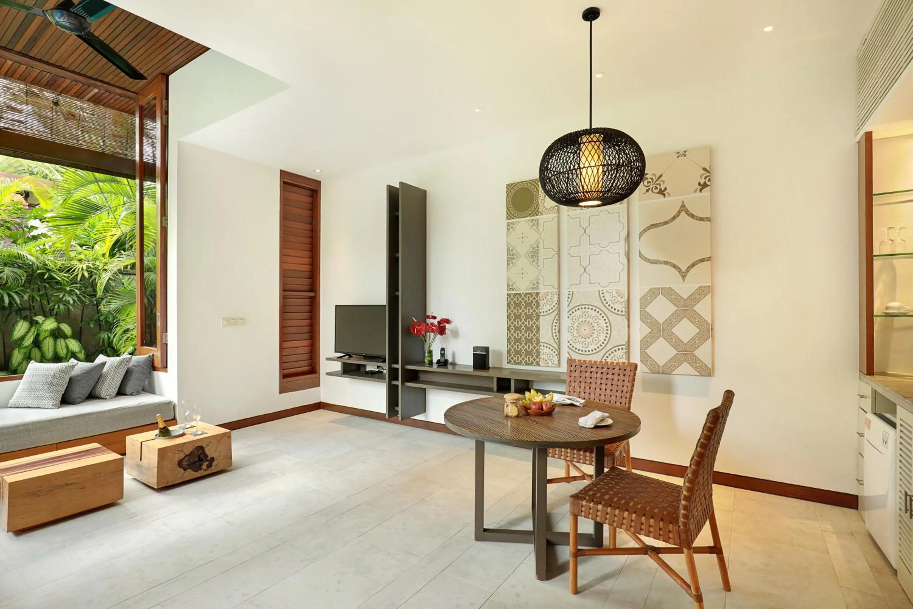 Living room in The Elysian Boutique Villa Hotel