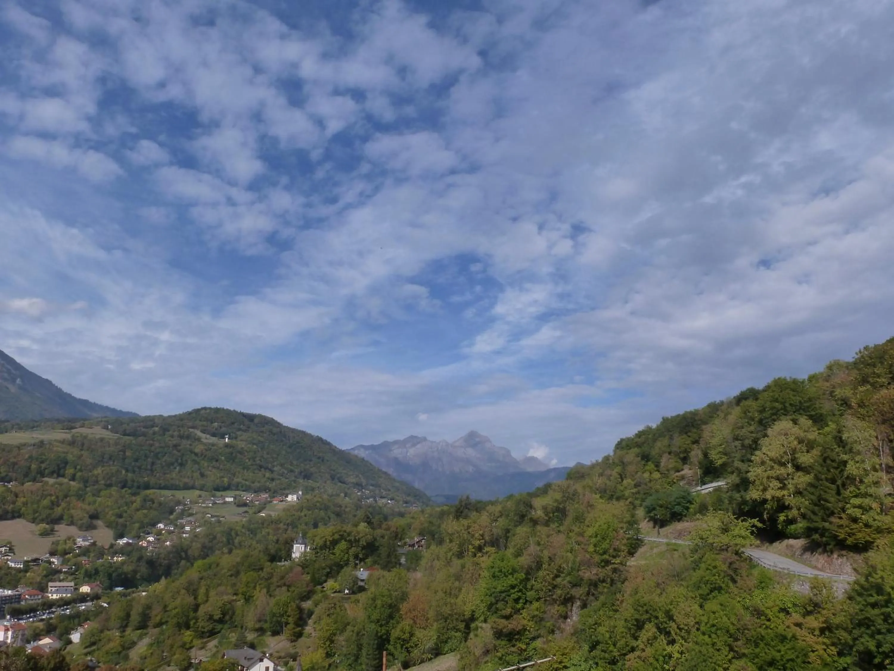 Mountain view in Au Cheval Blanc - appartements et chambres d'hôtes