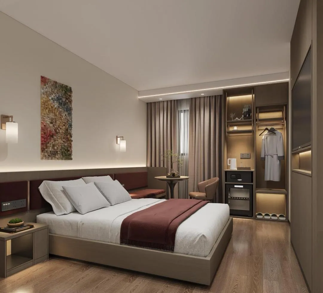 Bedroom, Bed in Atlantis Alger Aéroport ex Ibis