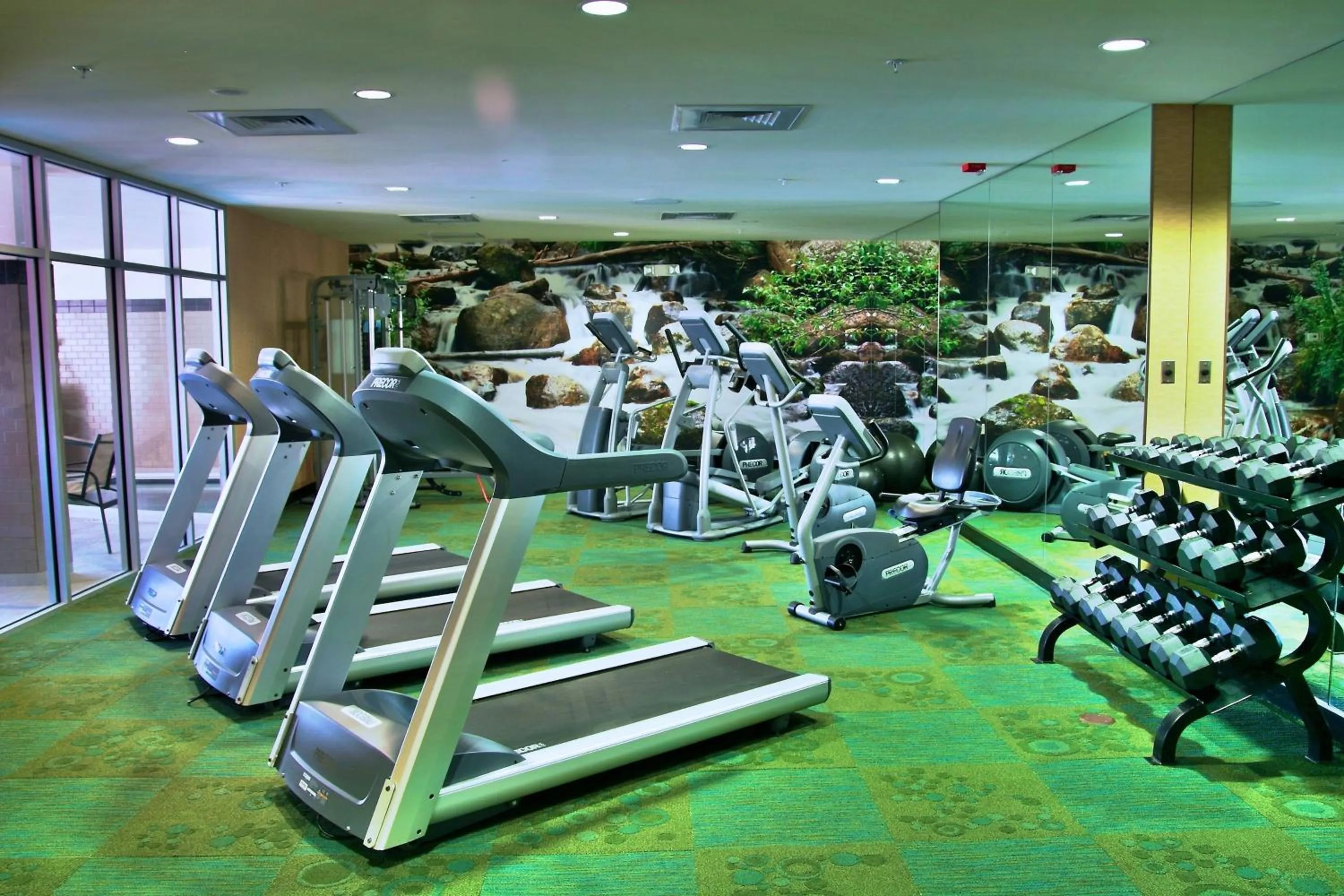 Fitness centre/facilities in Springhill Suites by Marriott Pueblo Downtown