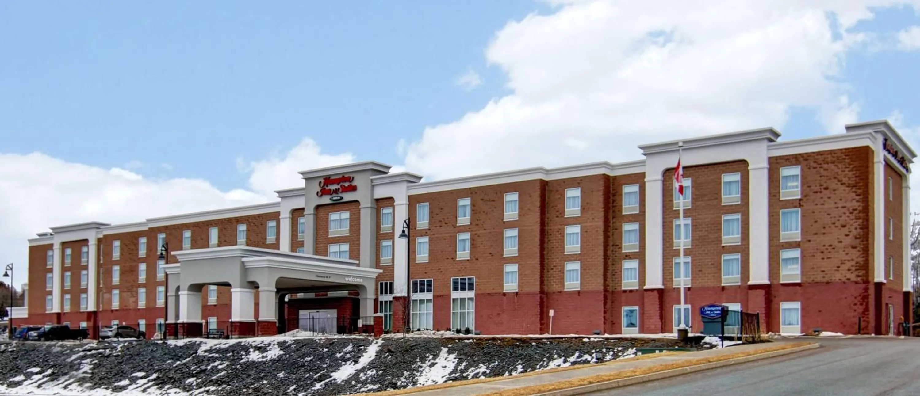 Property building in Hampton Inn & Suites Saint John