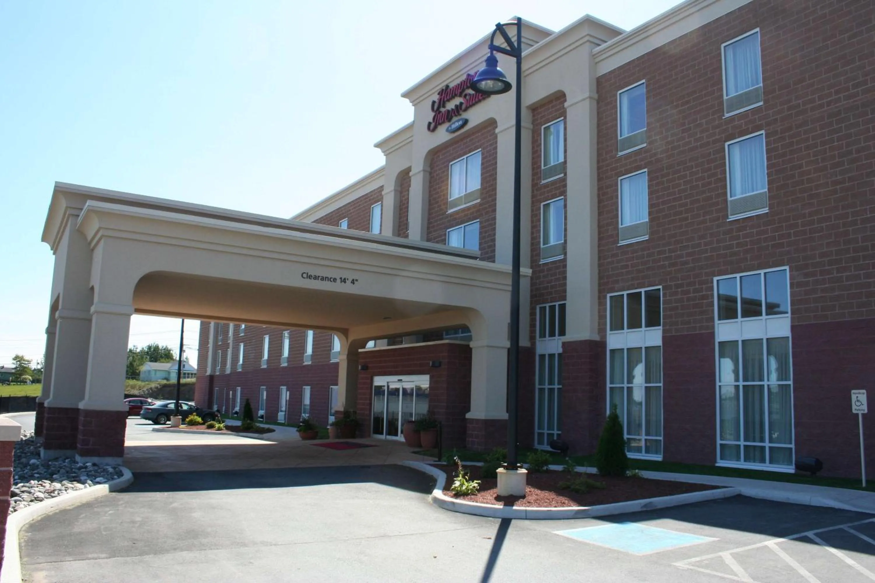 Property building in Hampton Inn & Suites Saint John