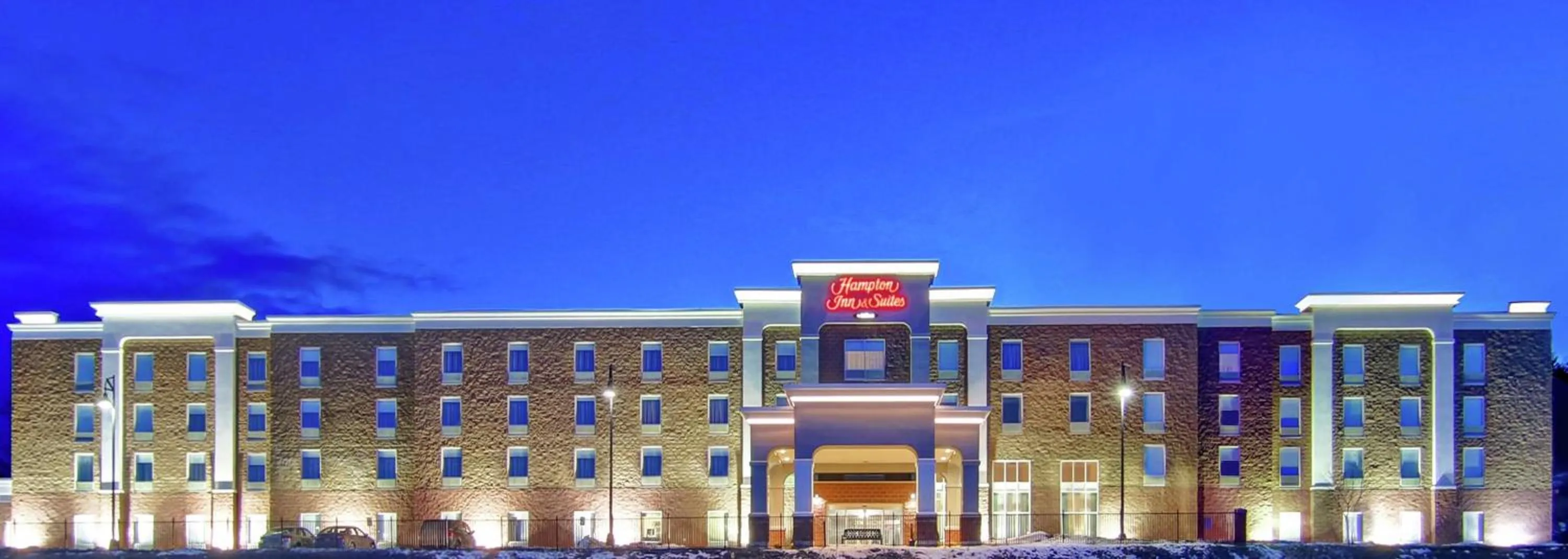 Property building in Hampton Inn & Suites Saint John