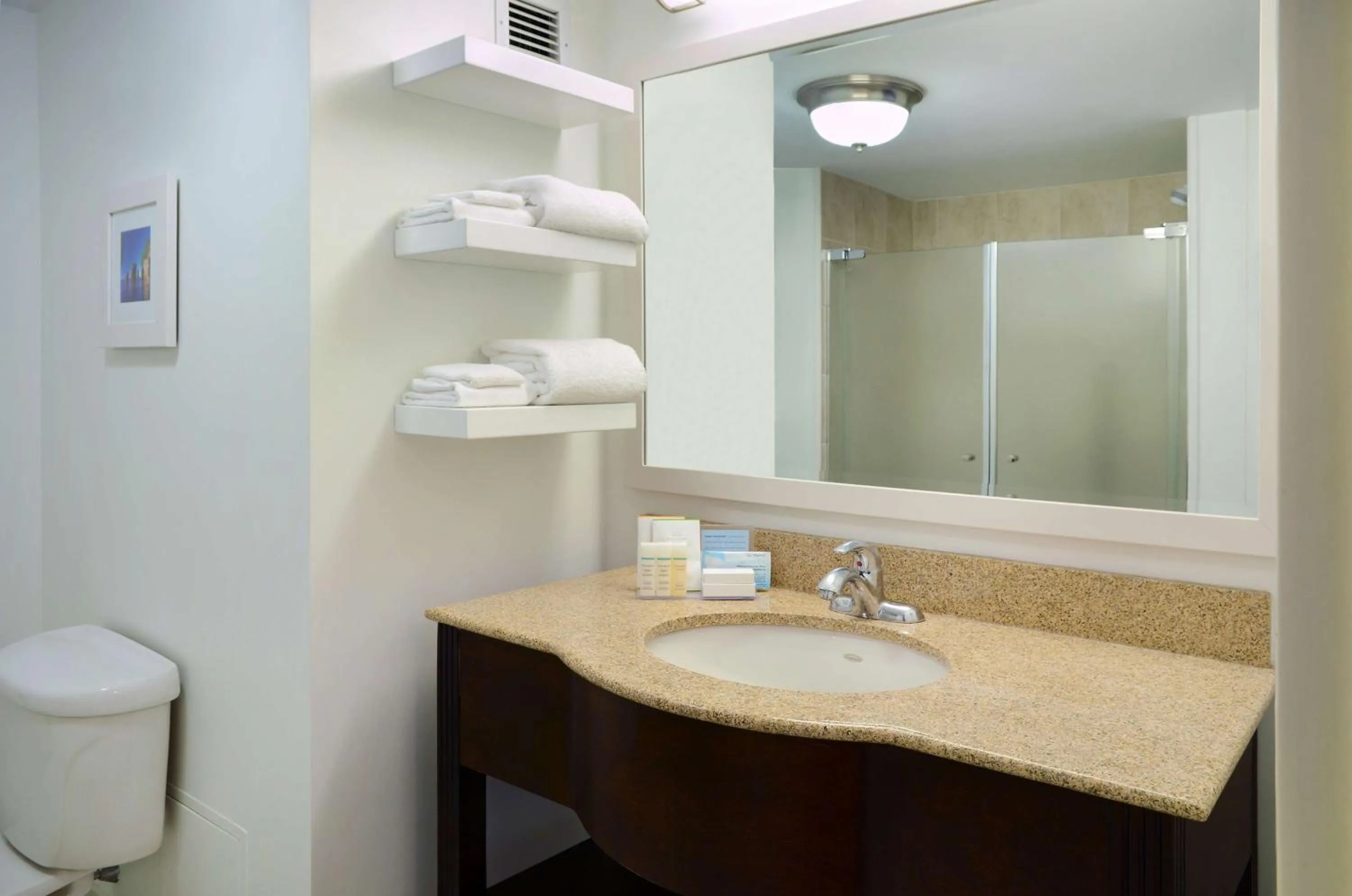 Bathroom in Hampton Inn & Suites Saint John