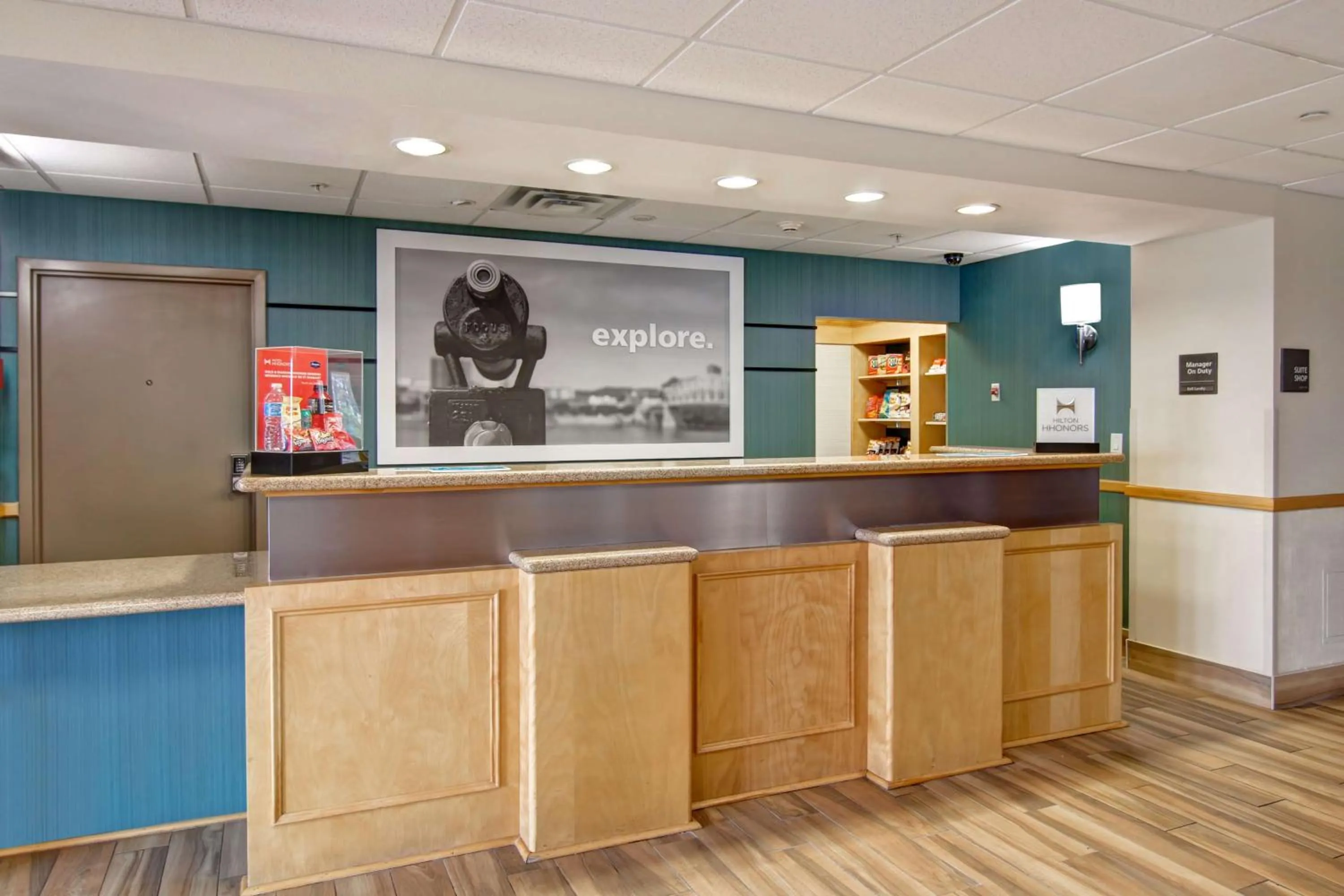 Lobby or reception in Hampton Inn & Suites Saint John