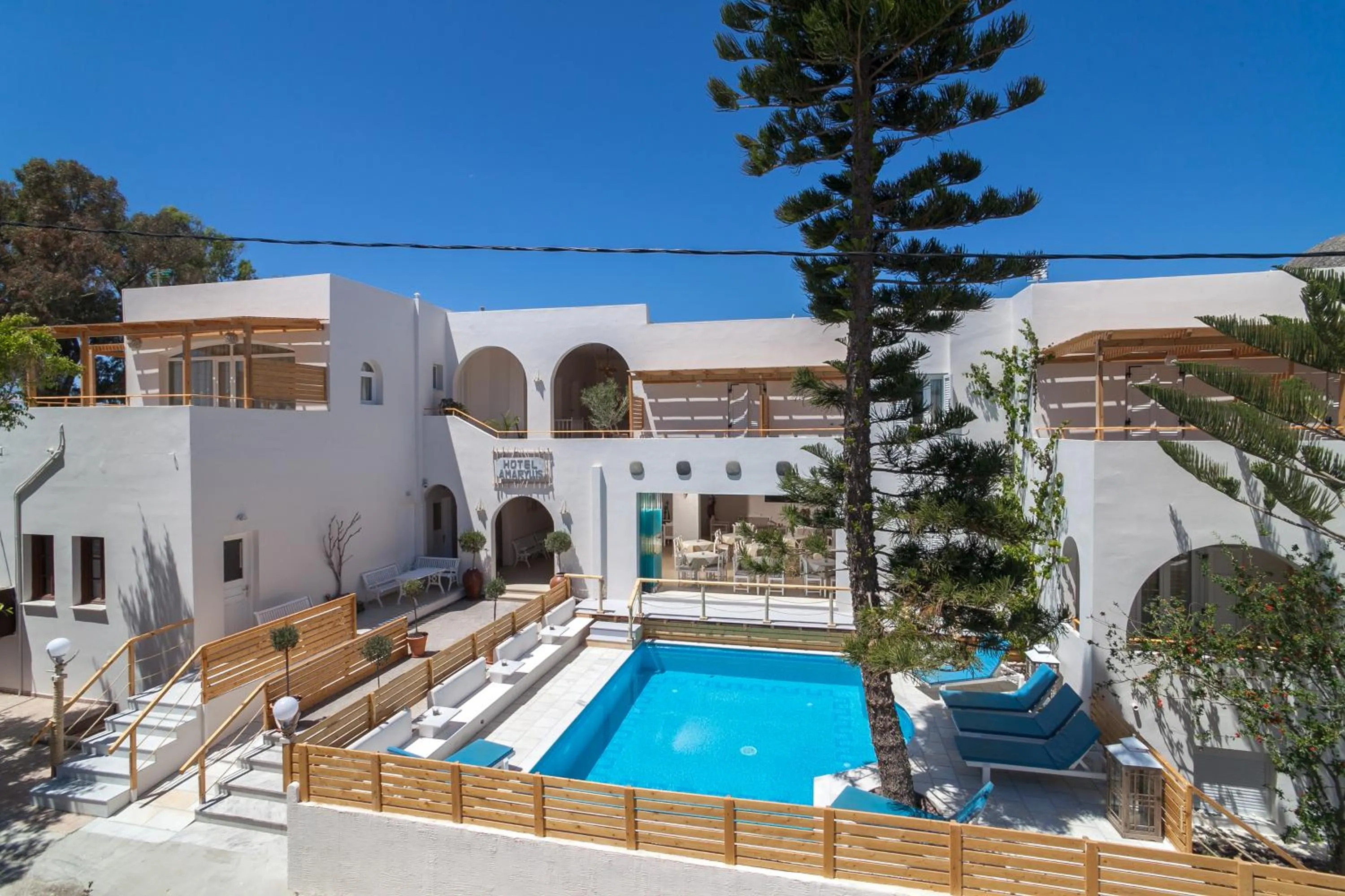 Property building in Amaryllis Hotel