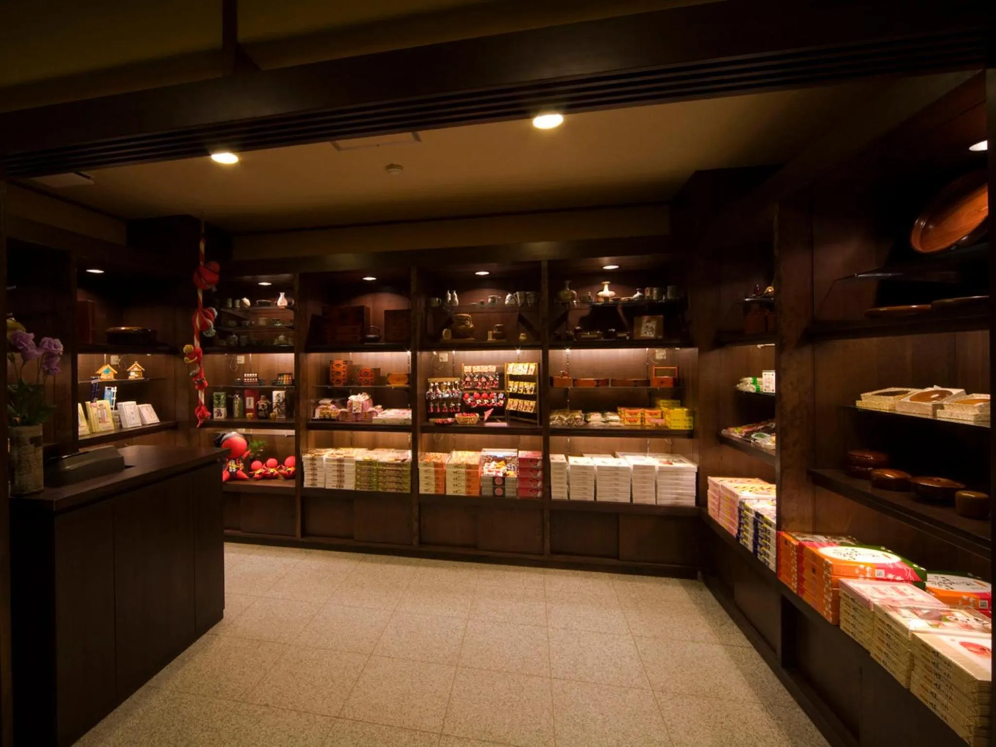 On-site shops in Gero Onsen Fugaku