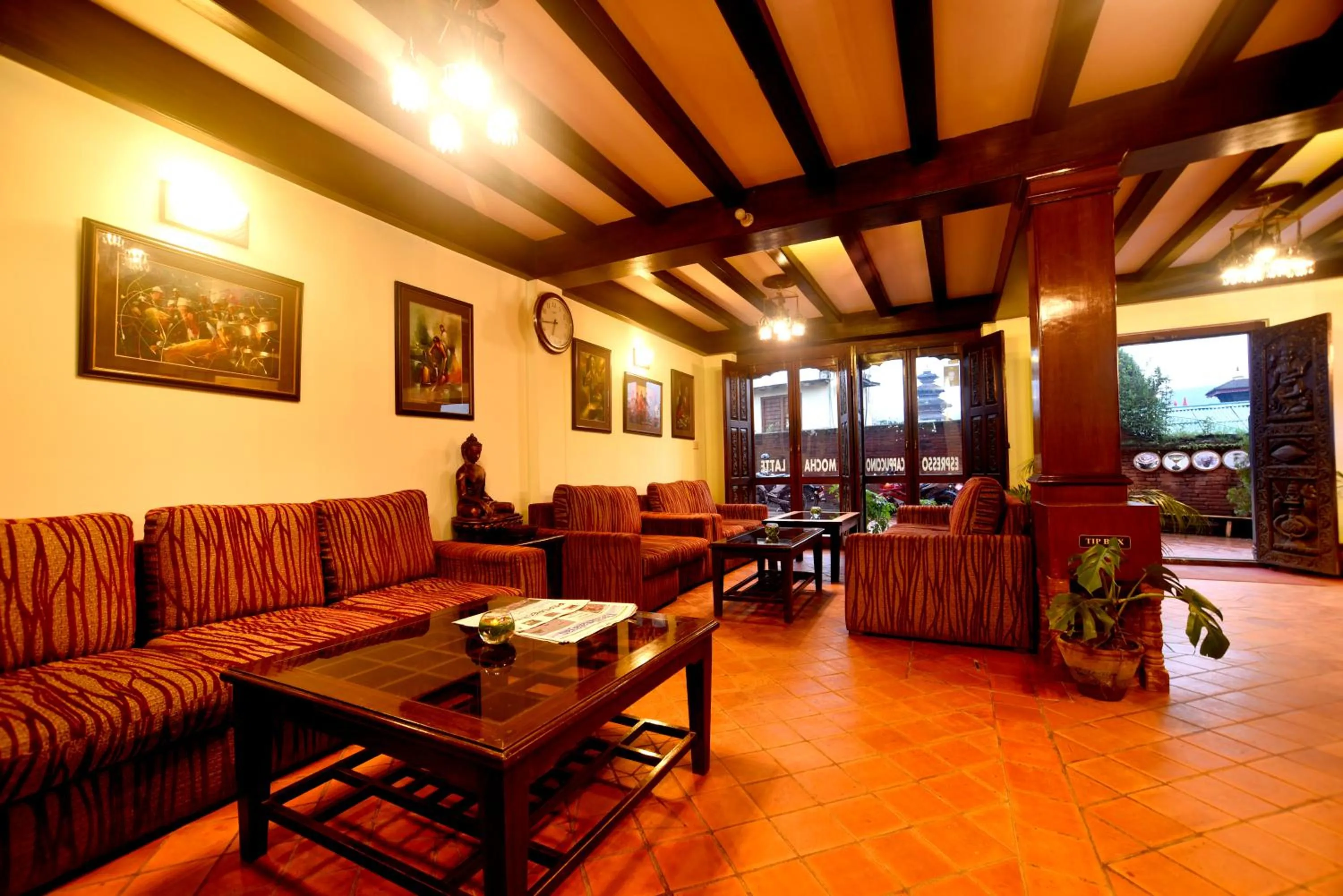 Lobby or reception in Vajra Boutique Hotel