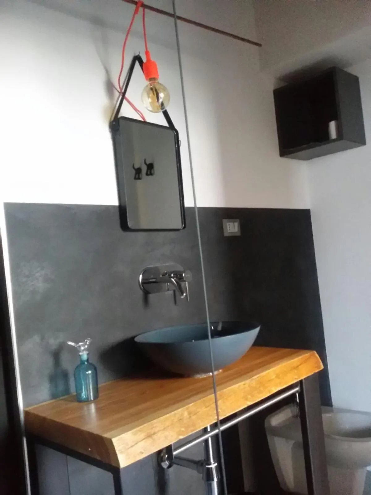 Bathroom in Zucchero sui Baffi- Food Lovers B&B