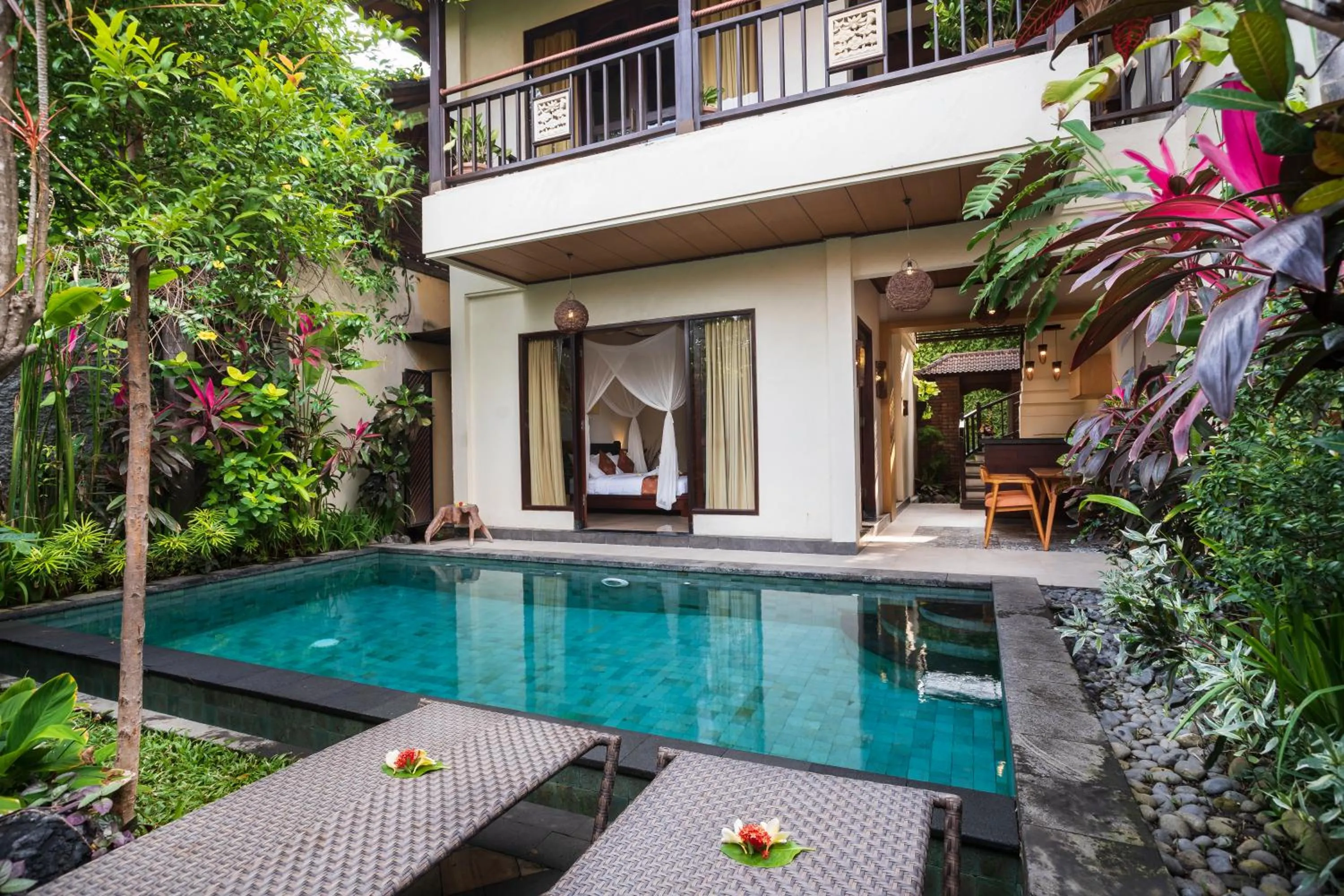 Pool view in Bali Ayu Hotel & Villas