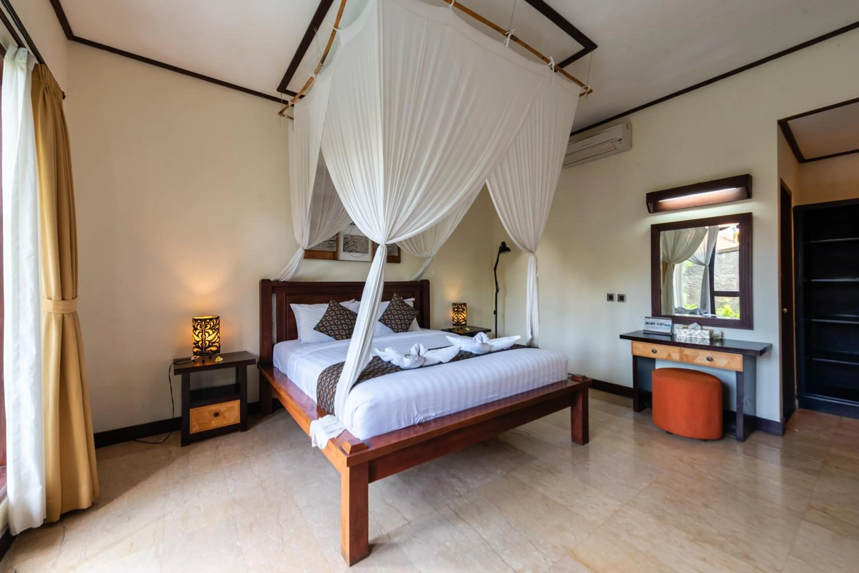 Bed in Bali Ayu Hotel & Villas