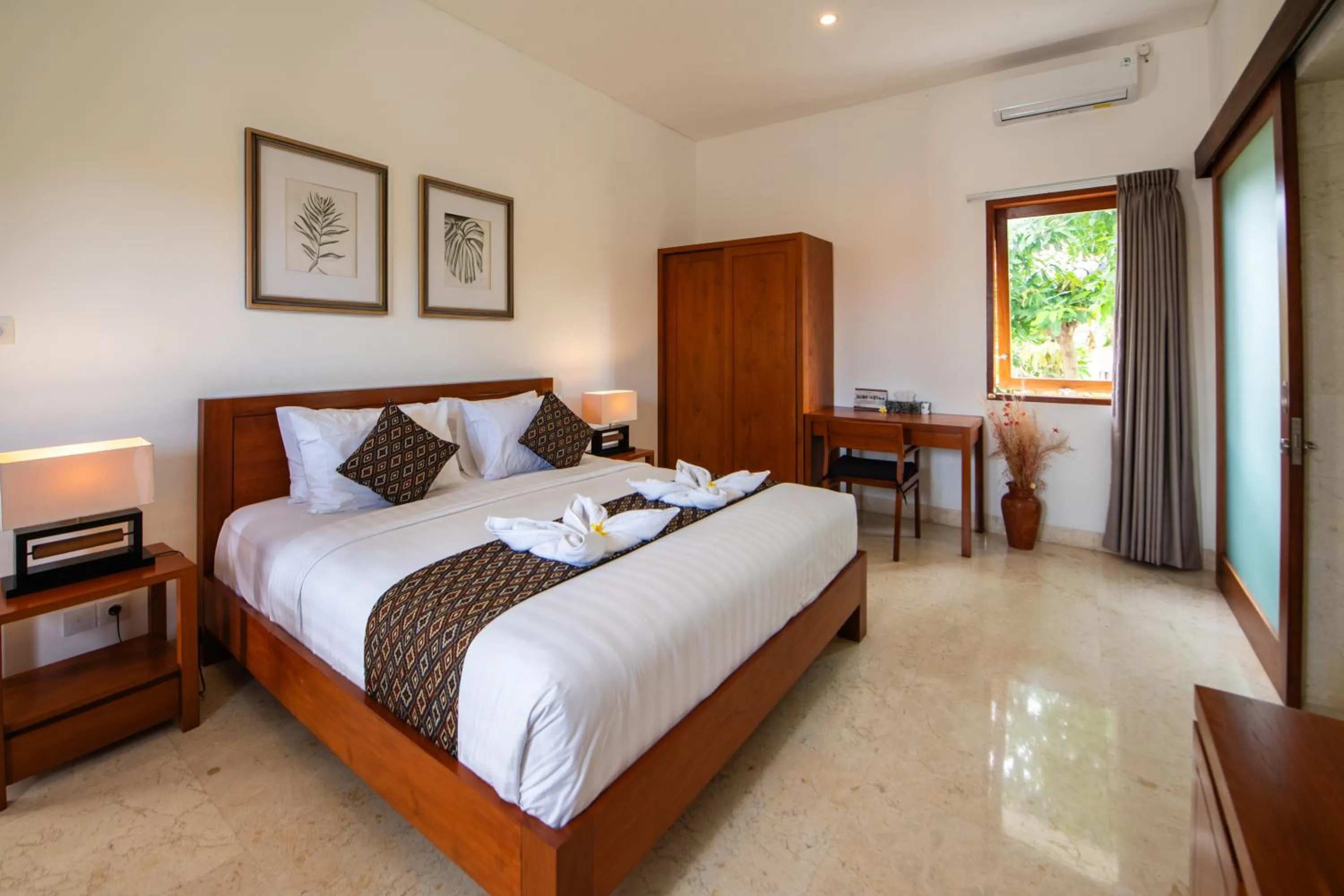 Bed in Bali Ayu Hotel & Villas