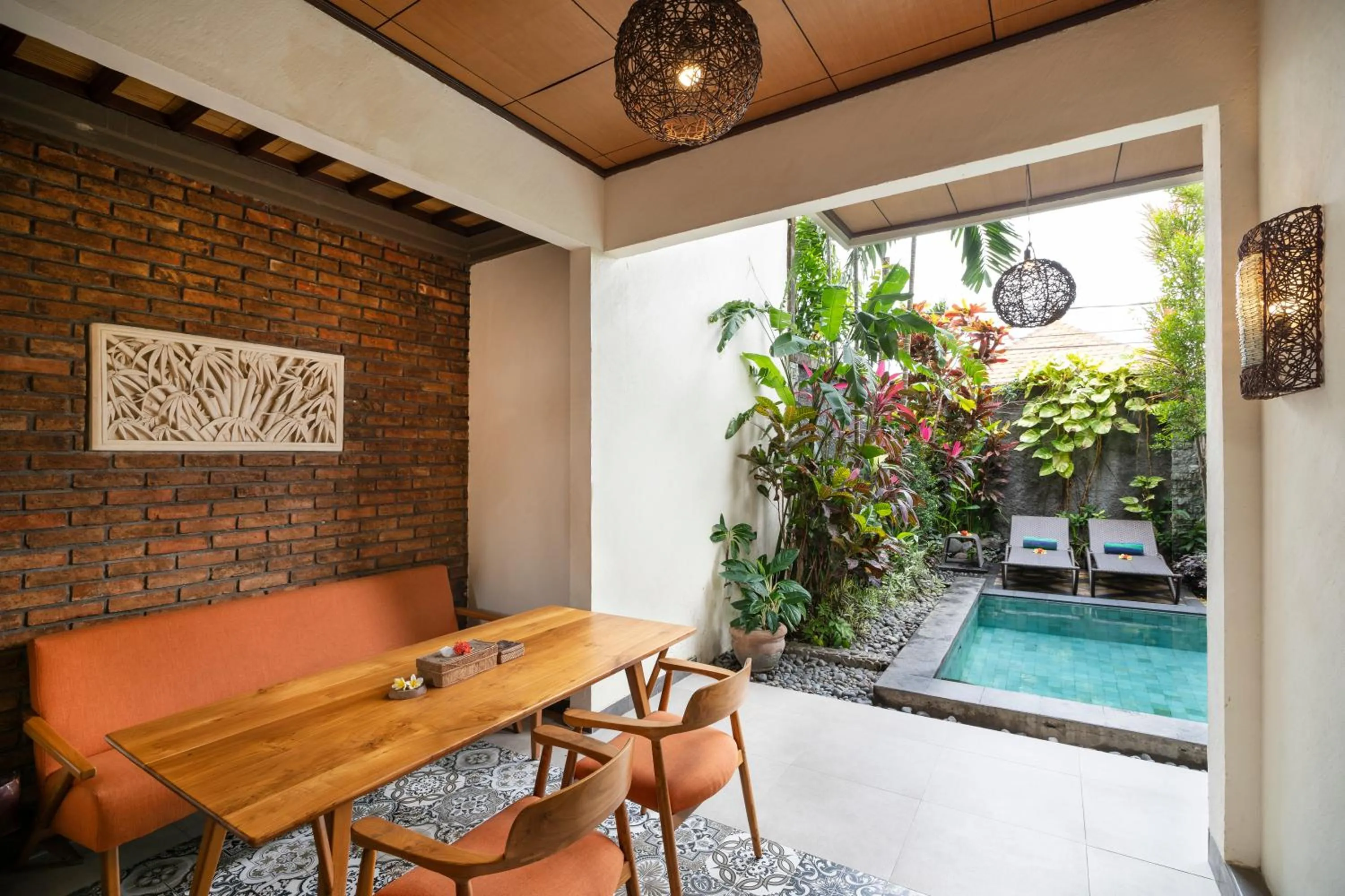 Dining area in Bali Ayu Hotel & Villas