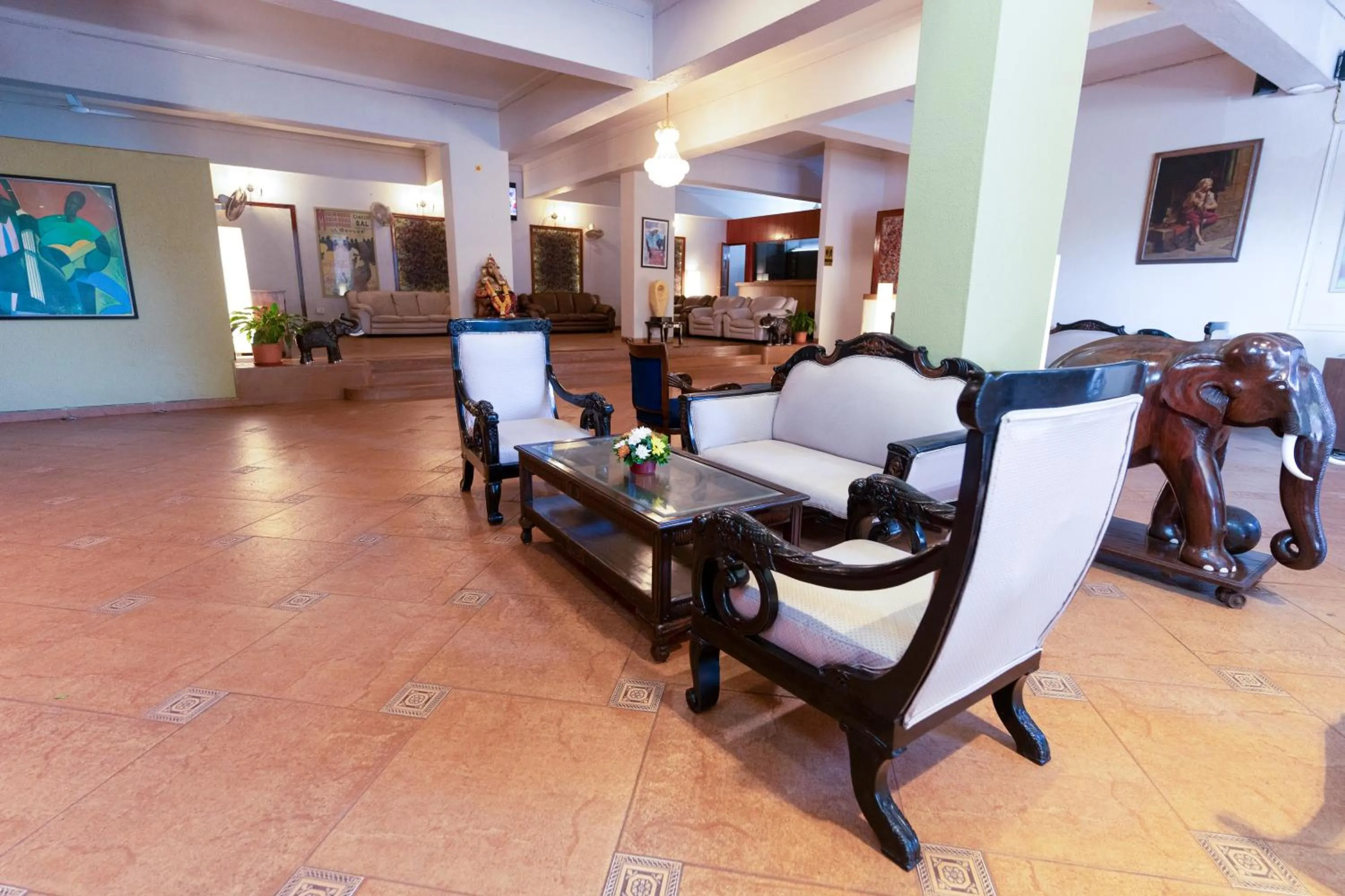 Lobby or reception in Neelam's The Grand Hotel Goa