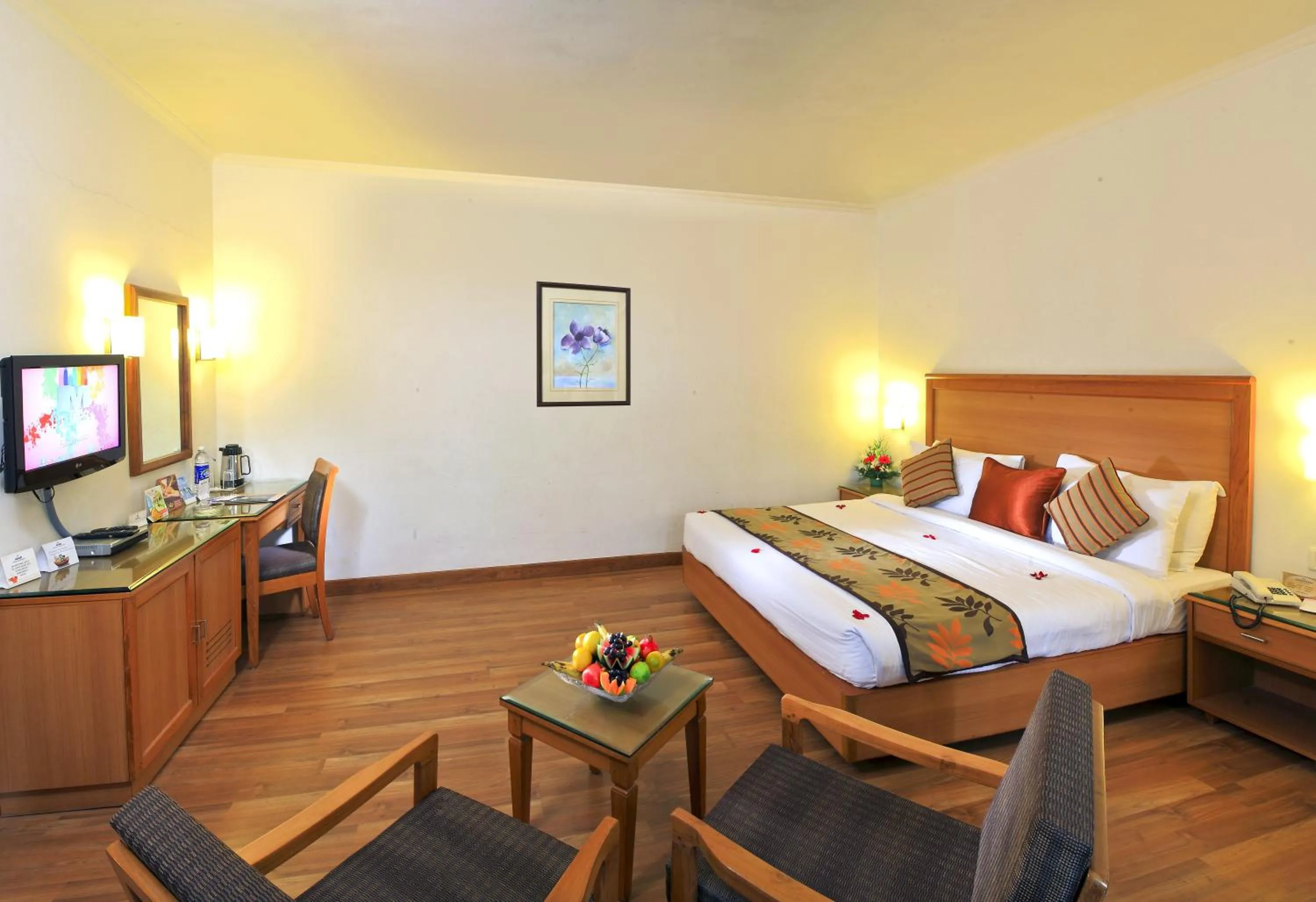 Bed in Hotel Abad Plaza