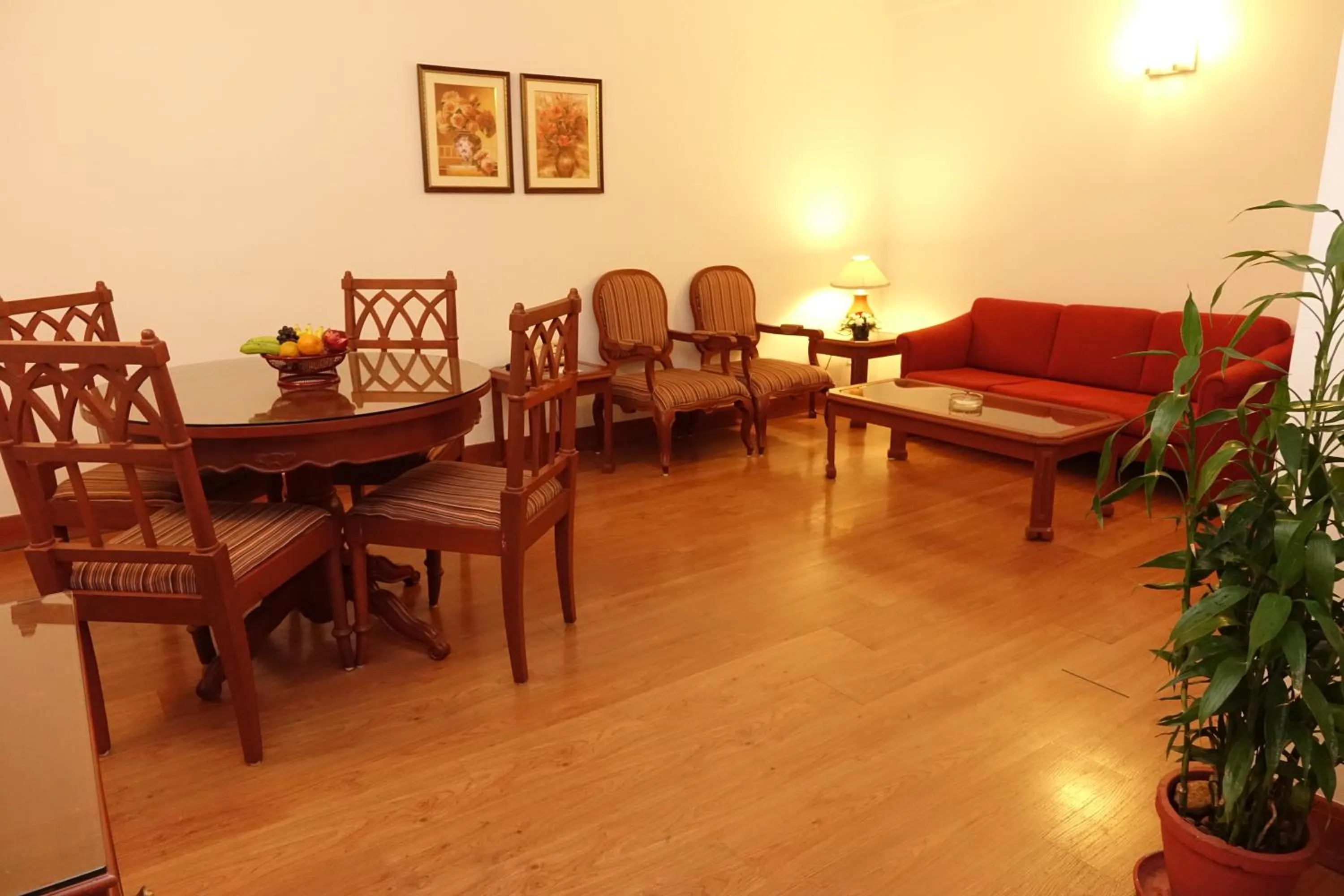 Living room in Hotel Abad Plaza