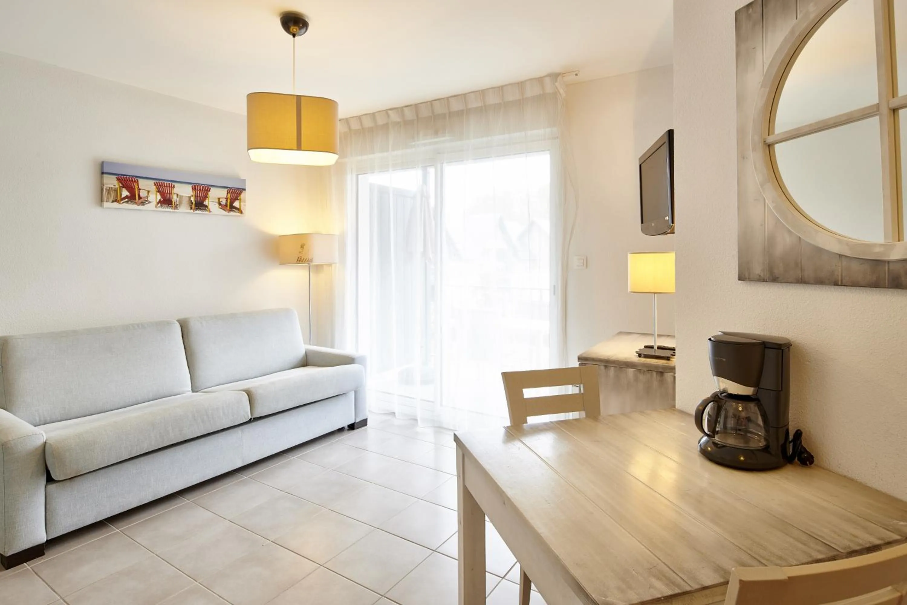 Balcony/Terrace in Résidence Vacances Bleues Les Jardins d'Arvor