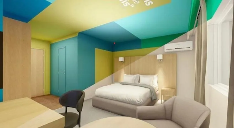 Bed in Skeffington Arms Hotel