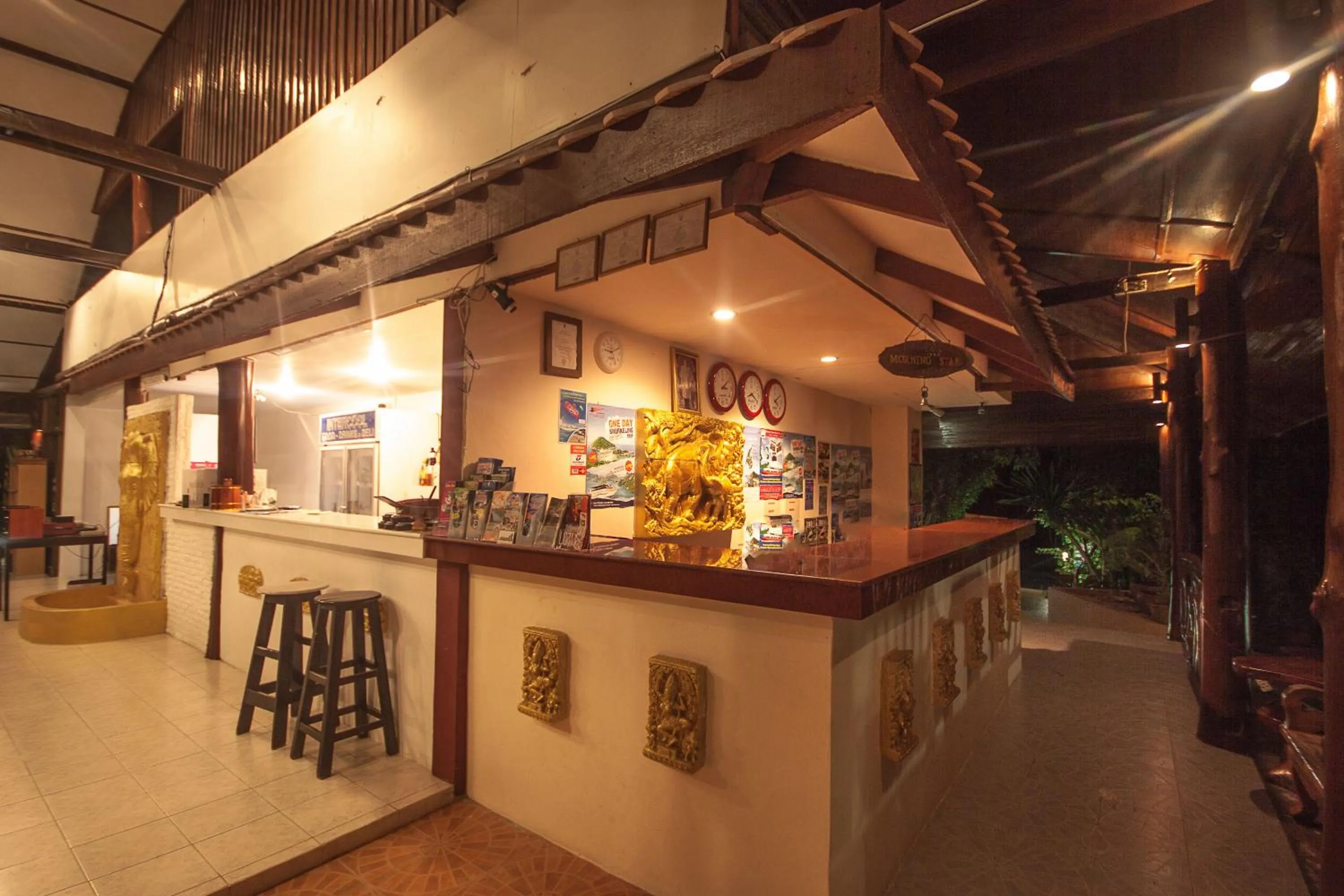 Lobby or reception in Morning Star Resort