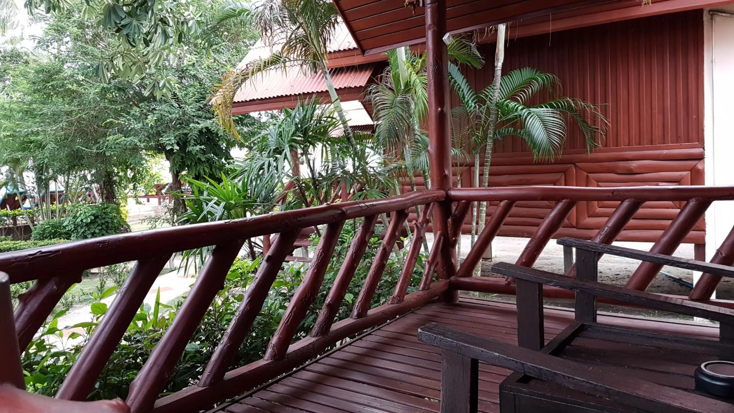 Garden view in Morning Star Resort