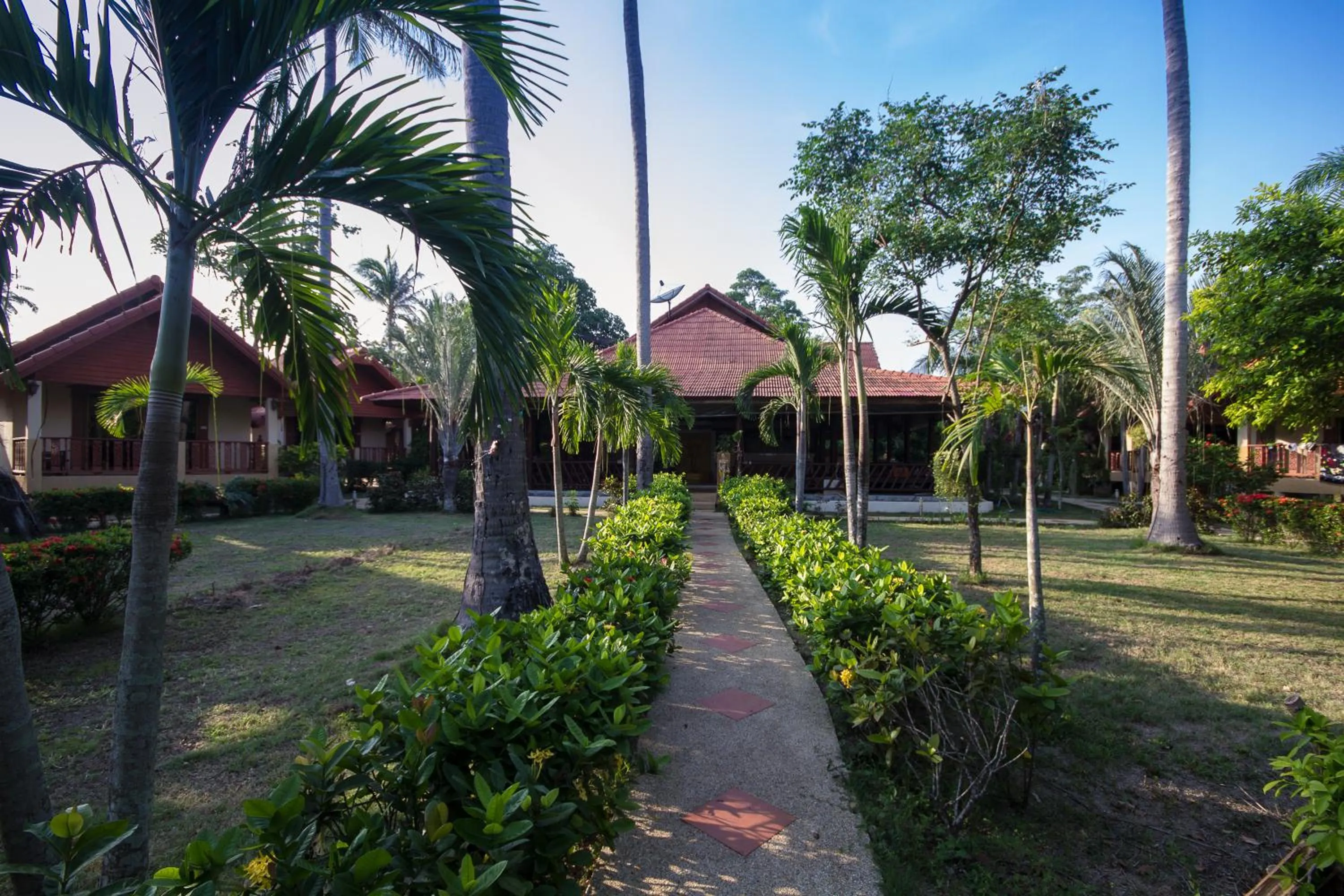 Garden view in Morning Star Resort