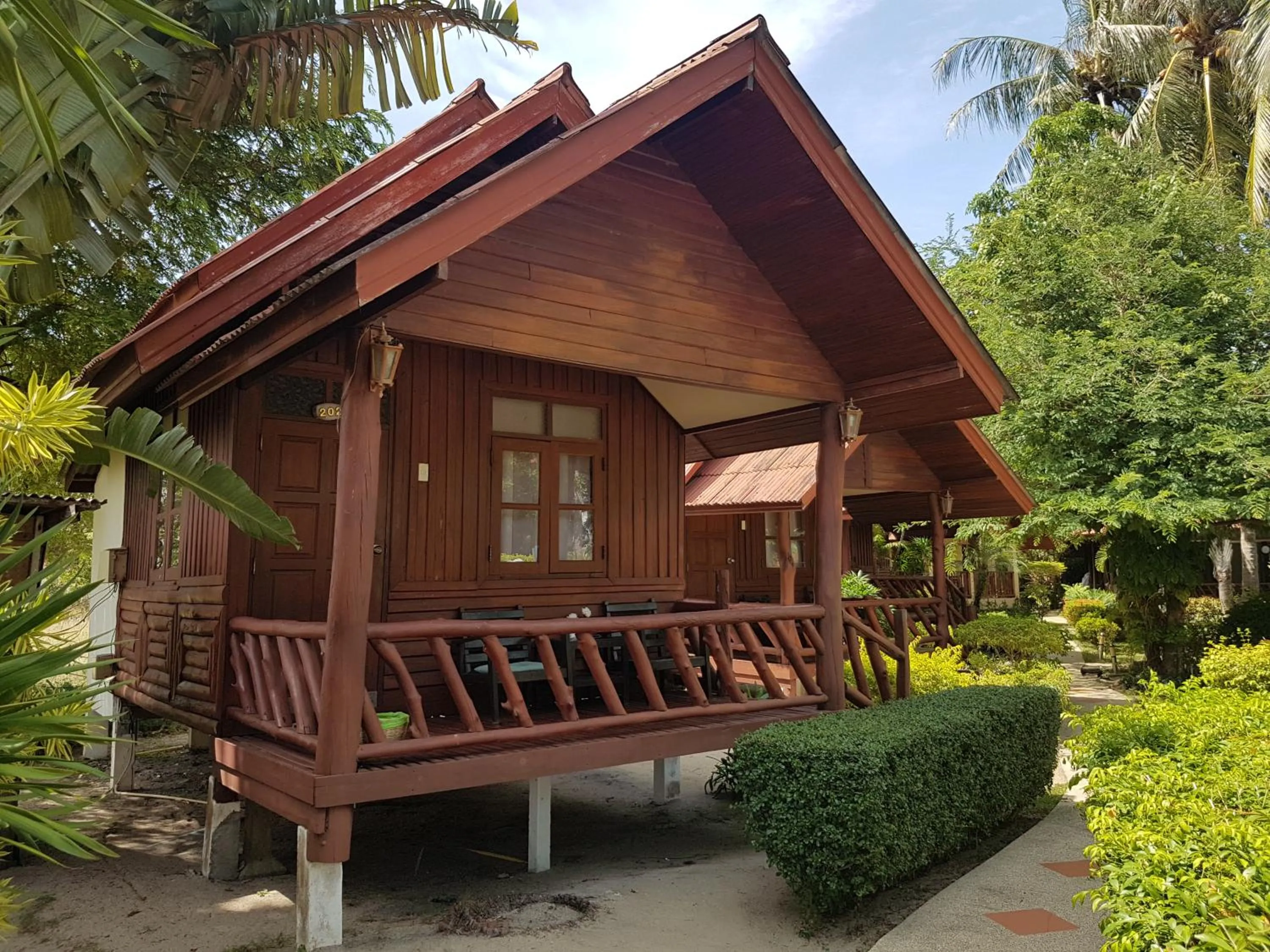 Patio in Morning Star Resort