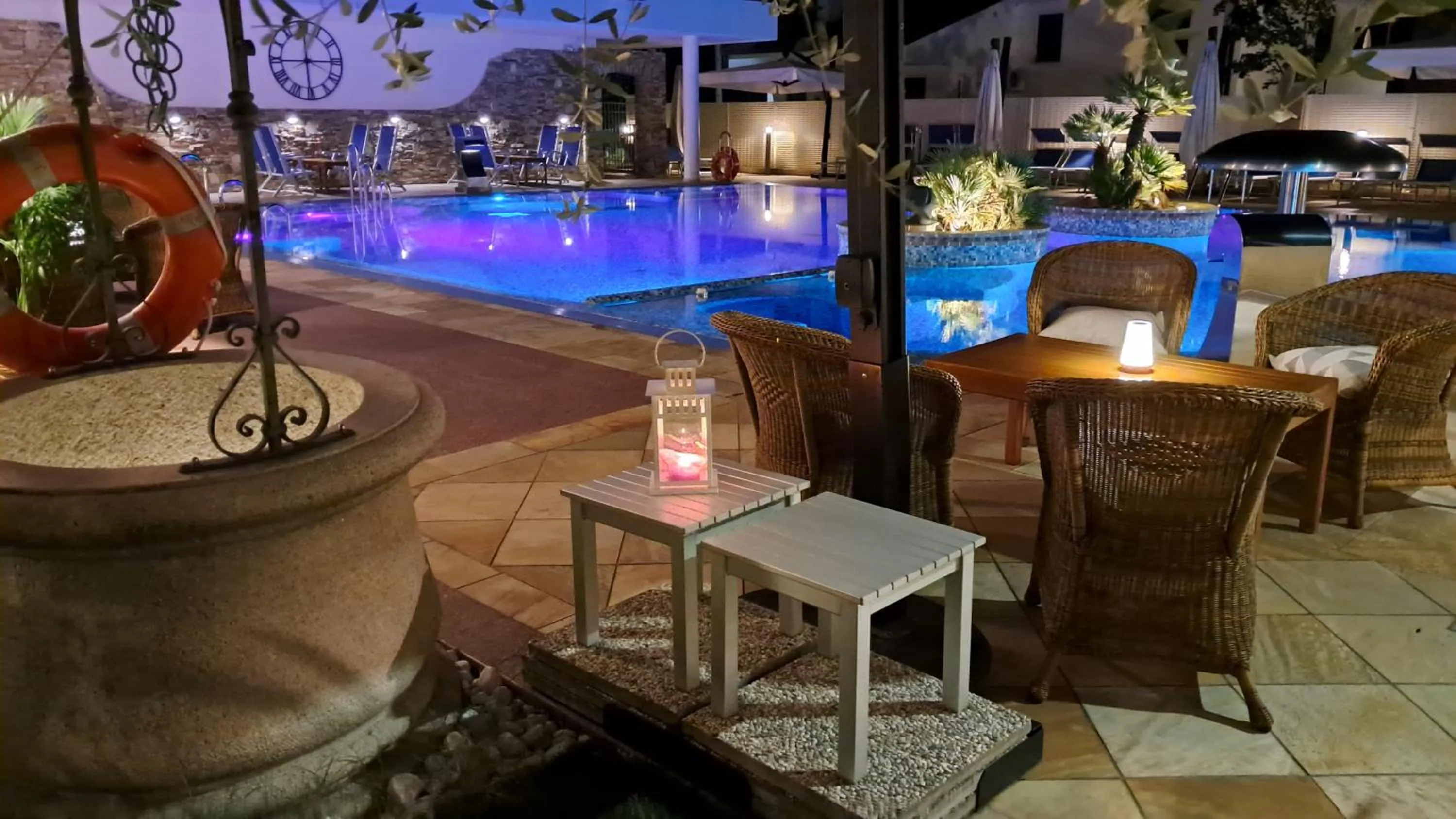 Pool view in Hotel & Wellness Fra I Pini